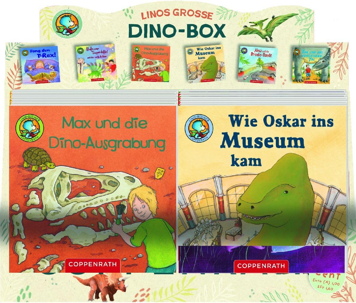 Linos große Dino-Box, Nr.76: (6 x 10 Ex.) (Lino-Bücher) Non-fiction