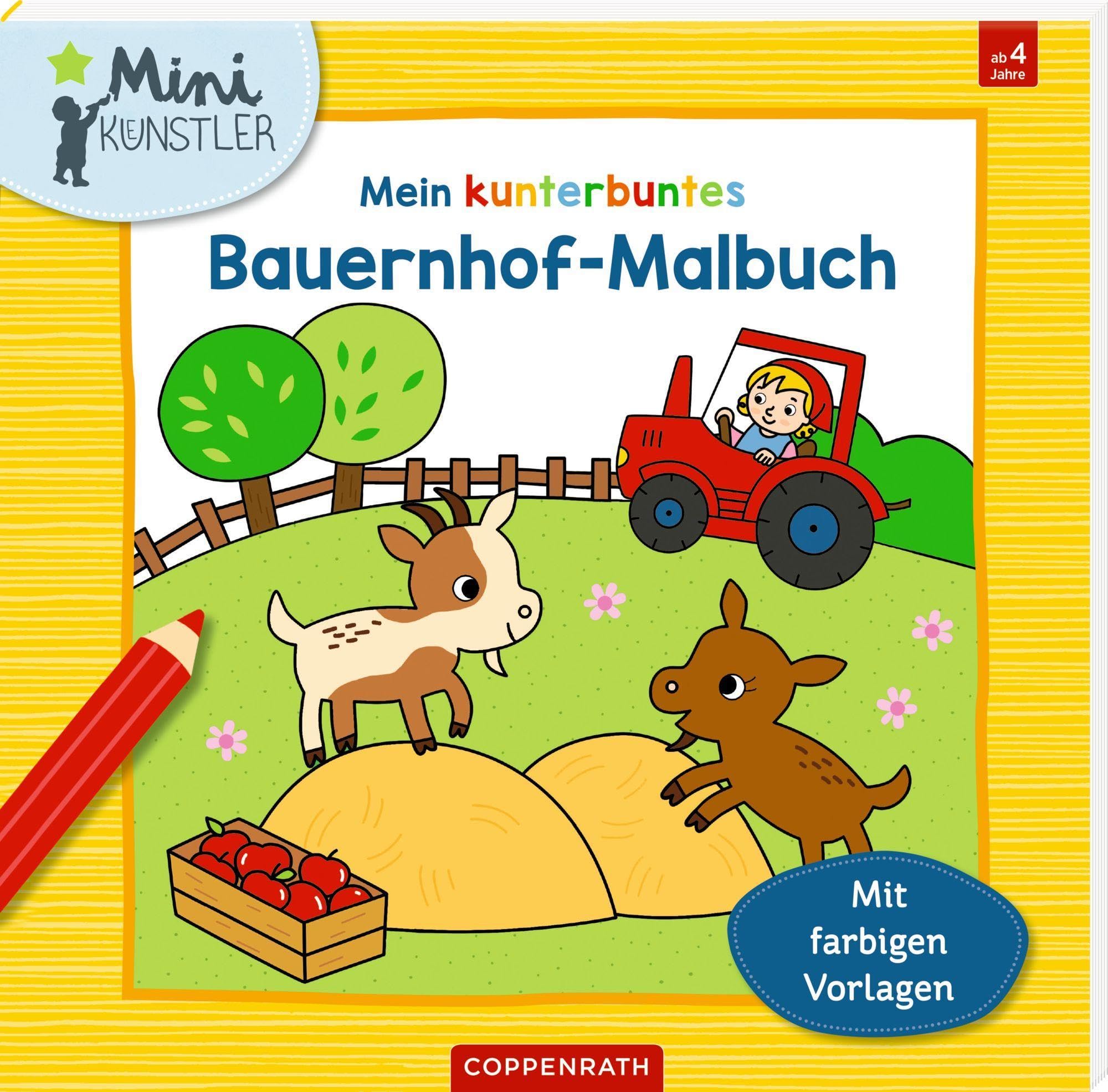 Mein kunterbuntes Bauernhof-Malbuch Business & Technology