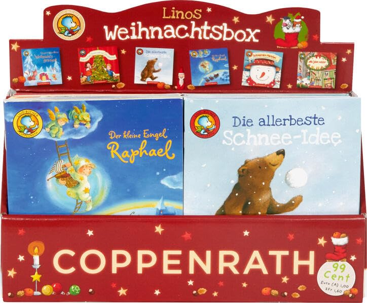 Linos Weihnachtsbox: (6 x 10 Ex.): Kleine Bilderbücher zum kleinen Preis für Kinder ab 3 Jahren (Lino-Bücher) Children's books
