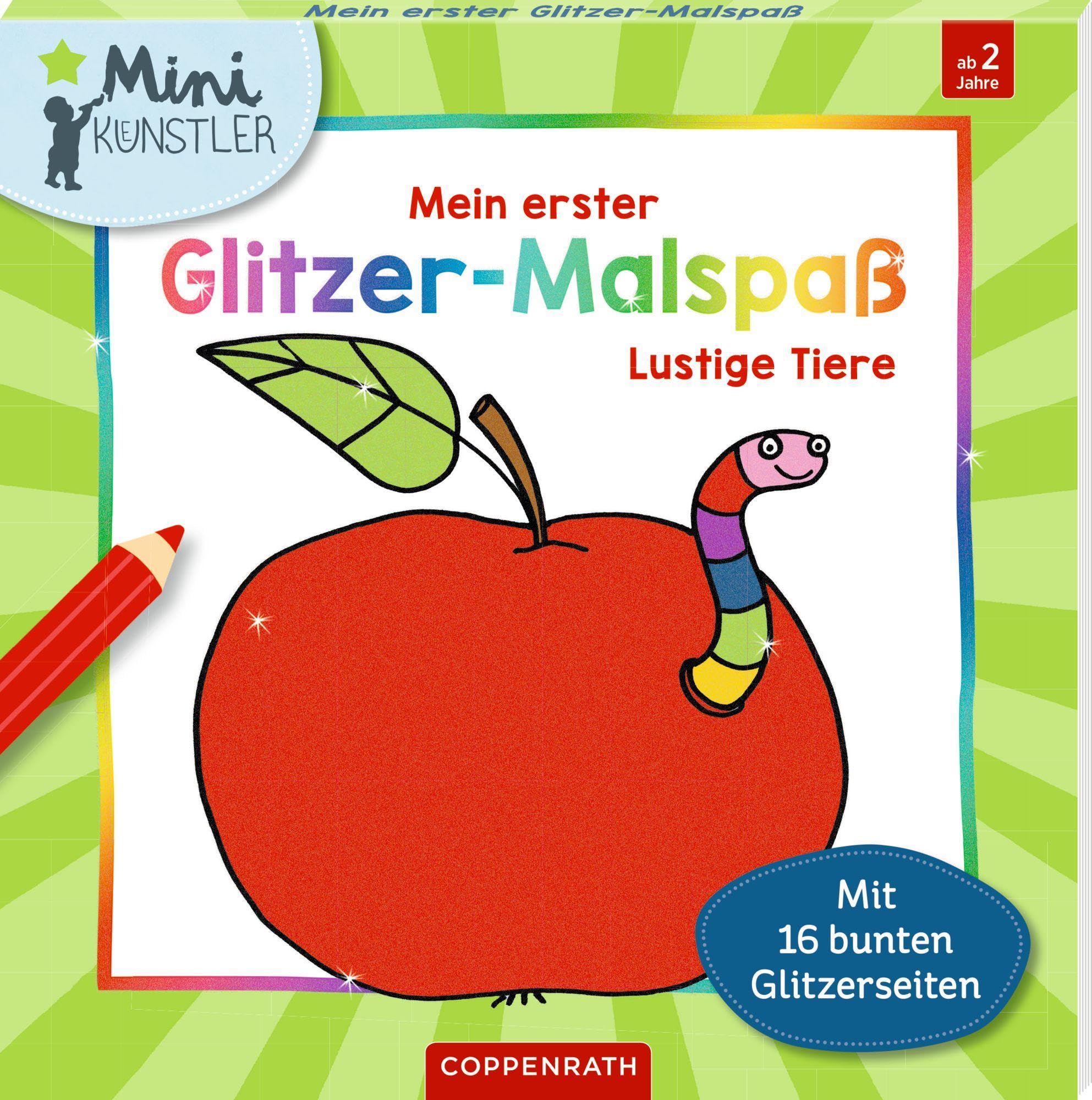 Mein erster Glitzer-Malspaß - Lustige Tiere Business & Technology