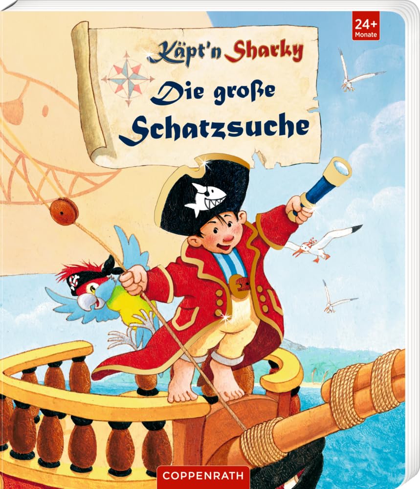 Käpt'n Sharky - Die große Schatzsuche (Pappbilderbuch) Novels & Short Stories