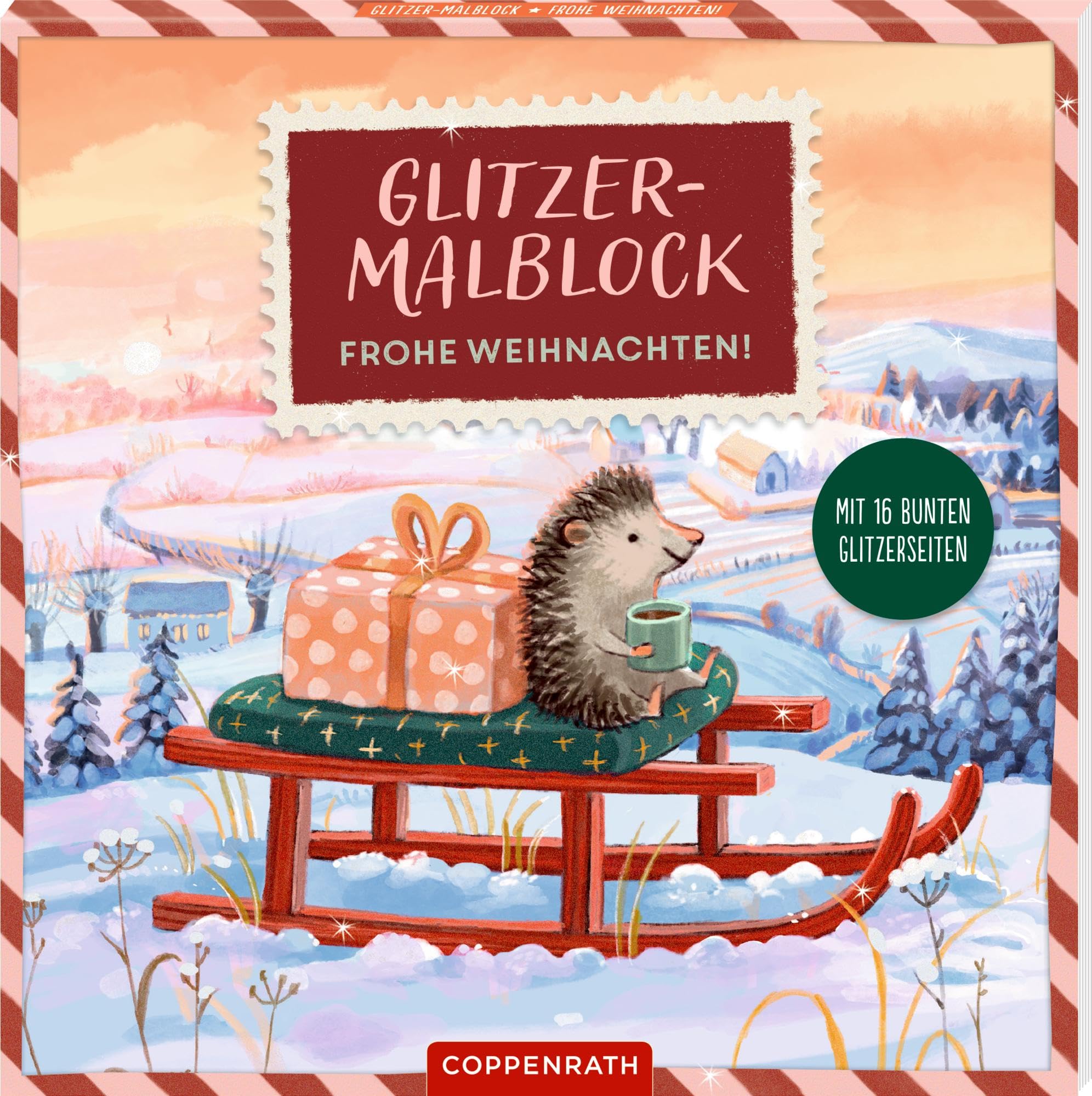 Glitzer-Malblock - Frohe Weihnachten! Non-fiction