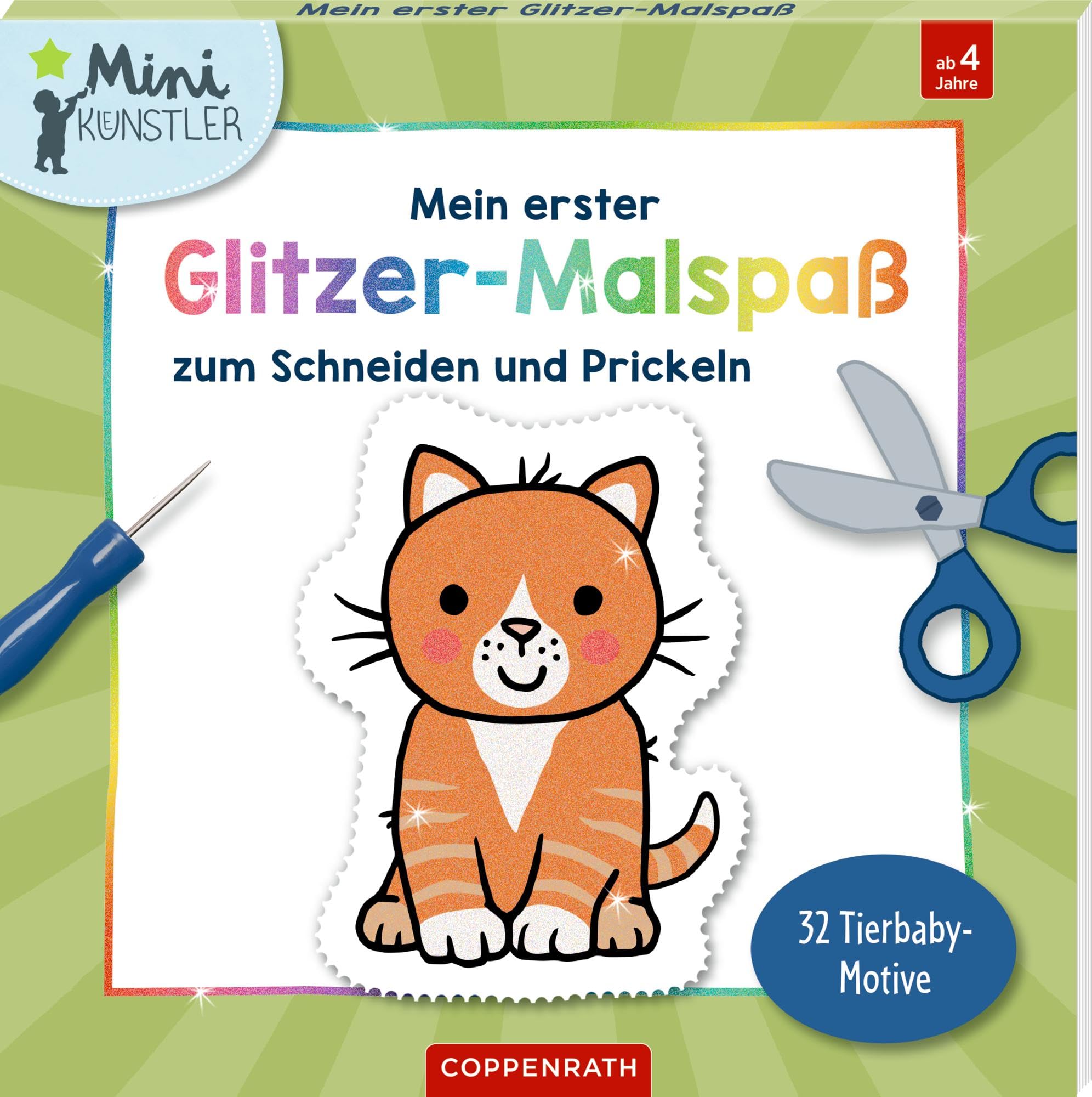 Mein erster Glitzer-Malspaß zum Schneiden und Prickeln Non-fiction