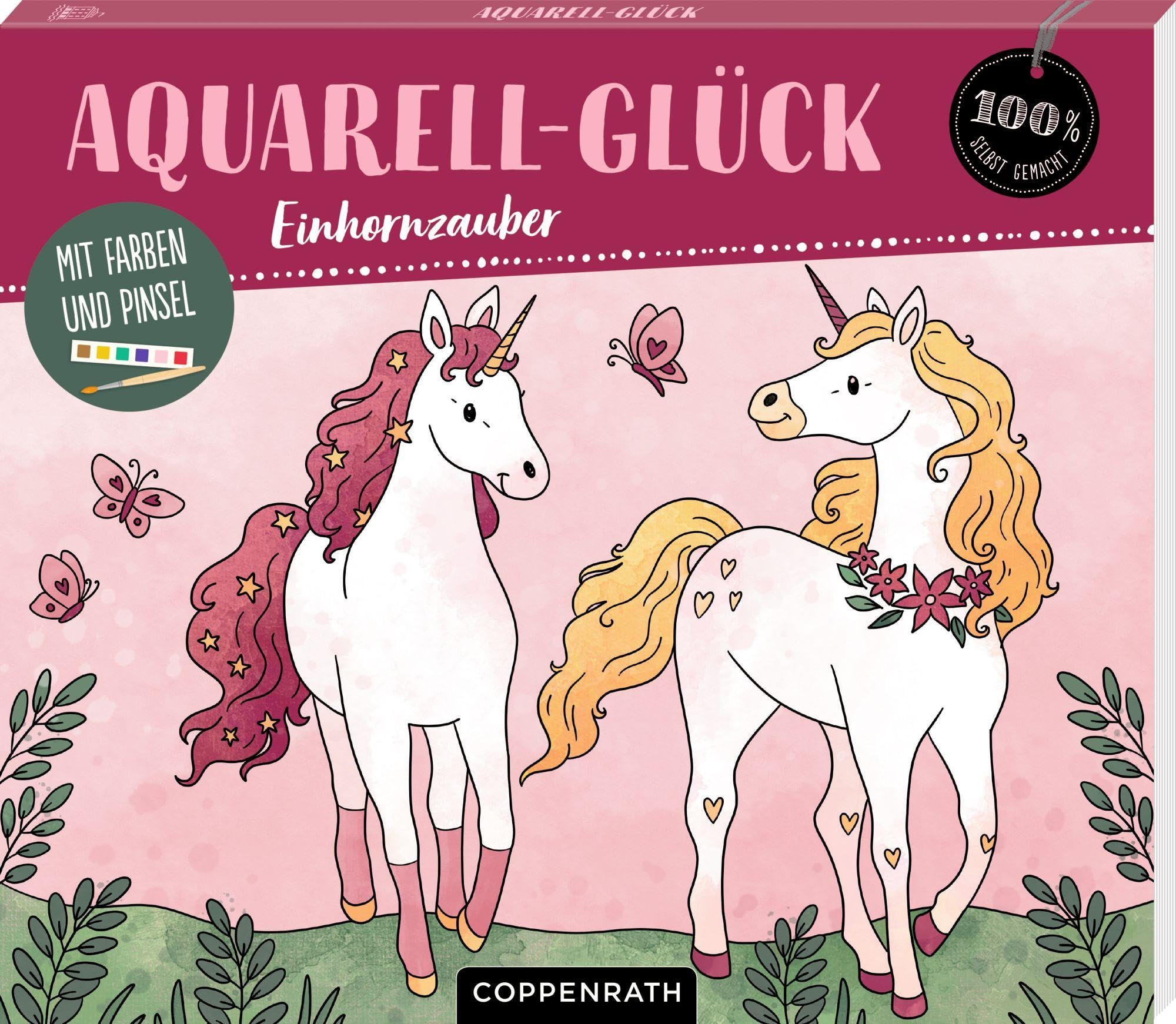 Aquarell-Glück Einhornzauber Non-fiction
