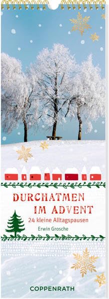 Streifenkalender – Durchatmen im Advent: 24 kleine Alltagspausen Contemporary literature