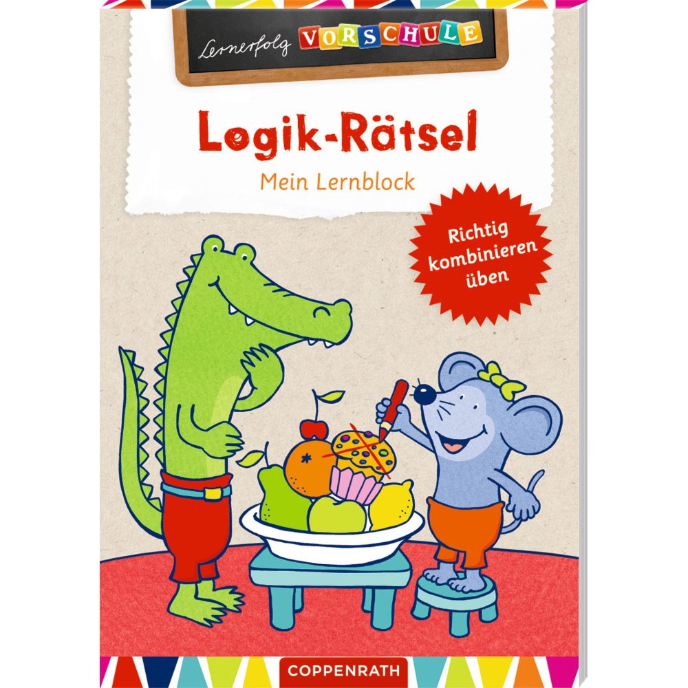 Logik-Rätsel: Mein Lernblock (Lernerfolg Vorschule) Non-fiction