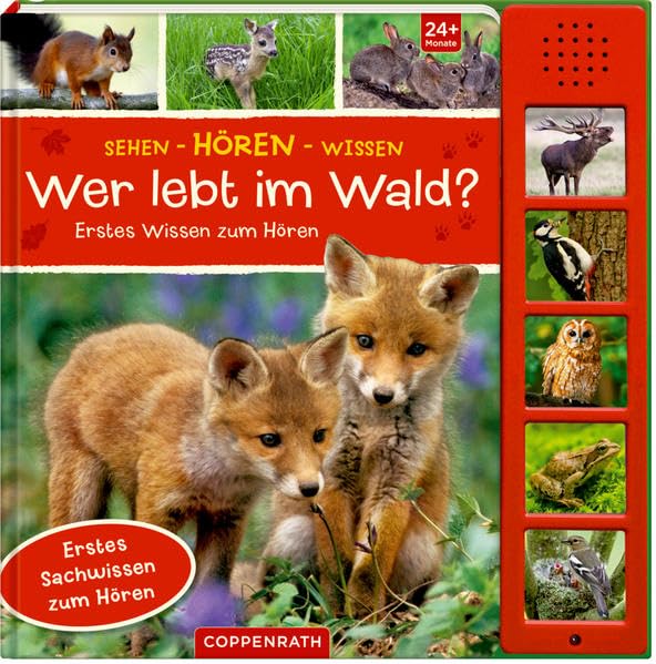 Sehen - Hören - Wissen: Wer lebt im Wald?: Erstes Sachwissen zum Hören Non-fiction