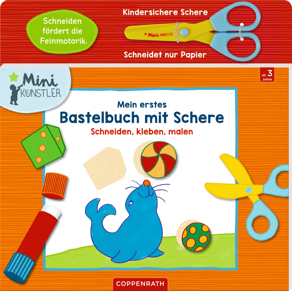 Mein erstes Bastelbuch mit Schere Non-fiction