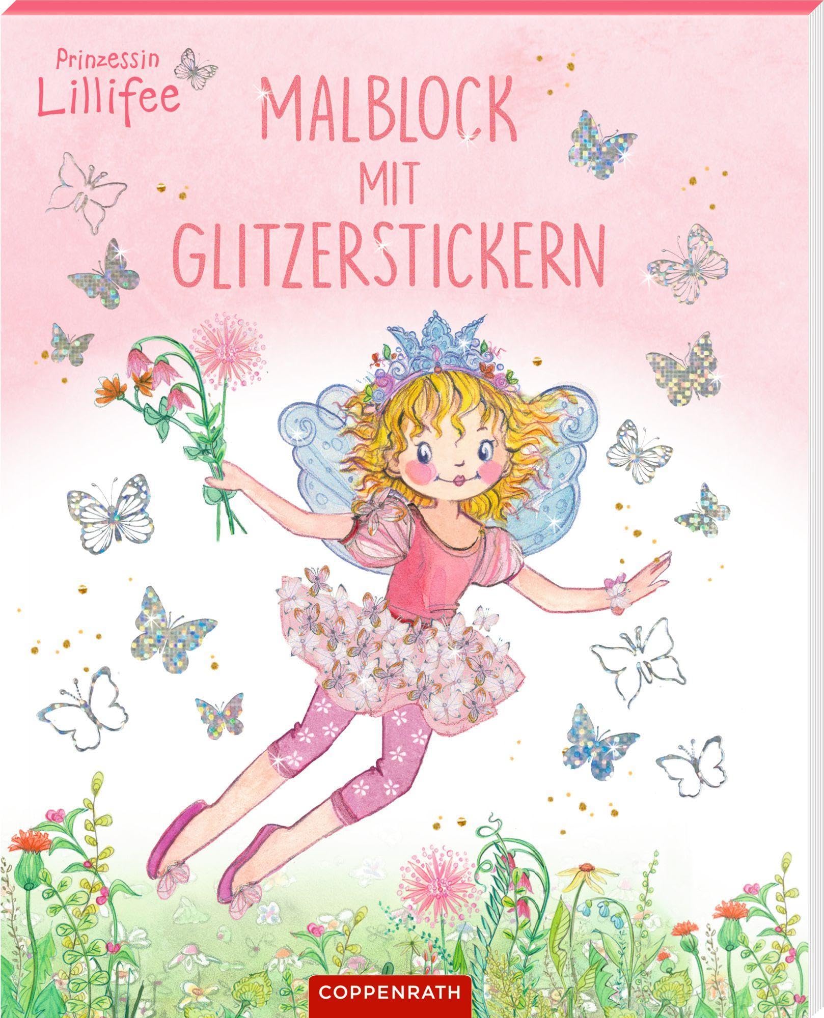Malblock mit Glitzerstickern (Prinzessin Lillifee) Non-fiction