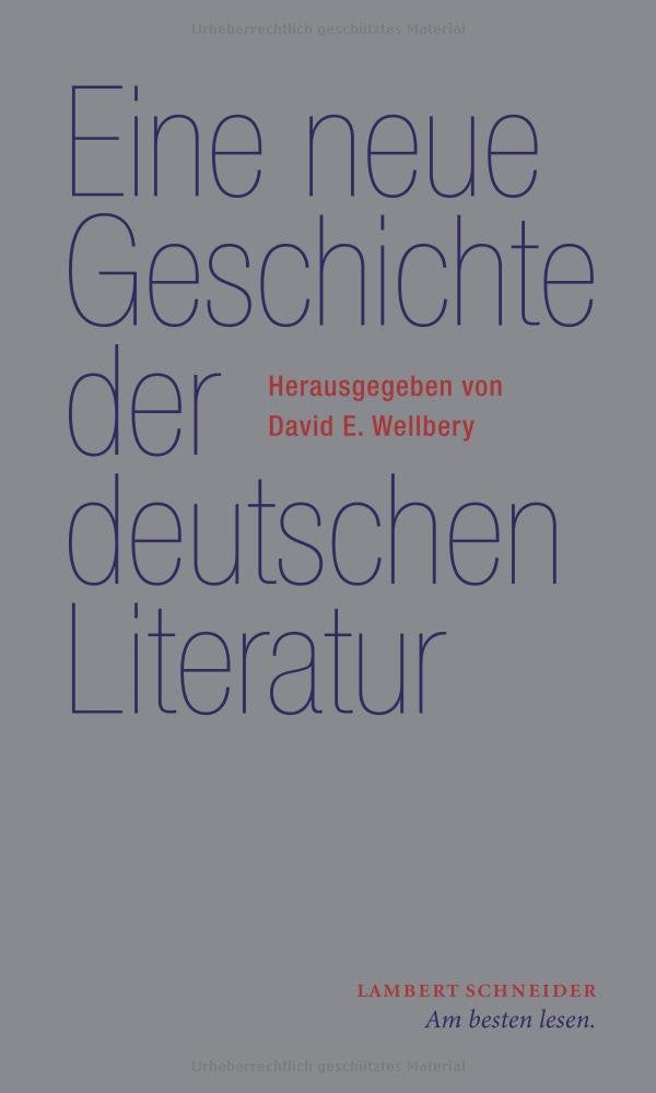 Eine neue Geschichte der deutschen Literatur Social Sciences