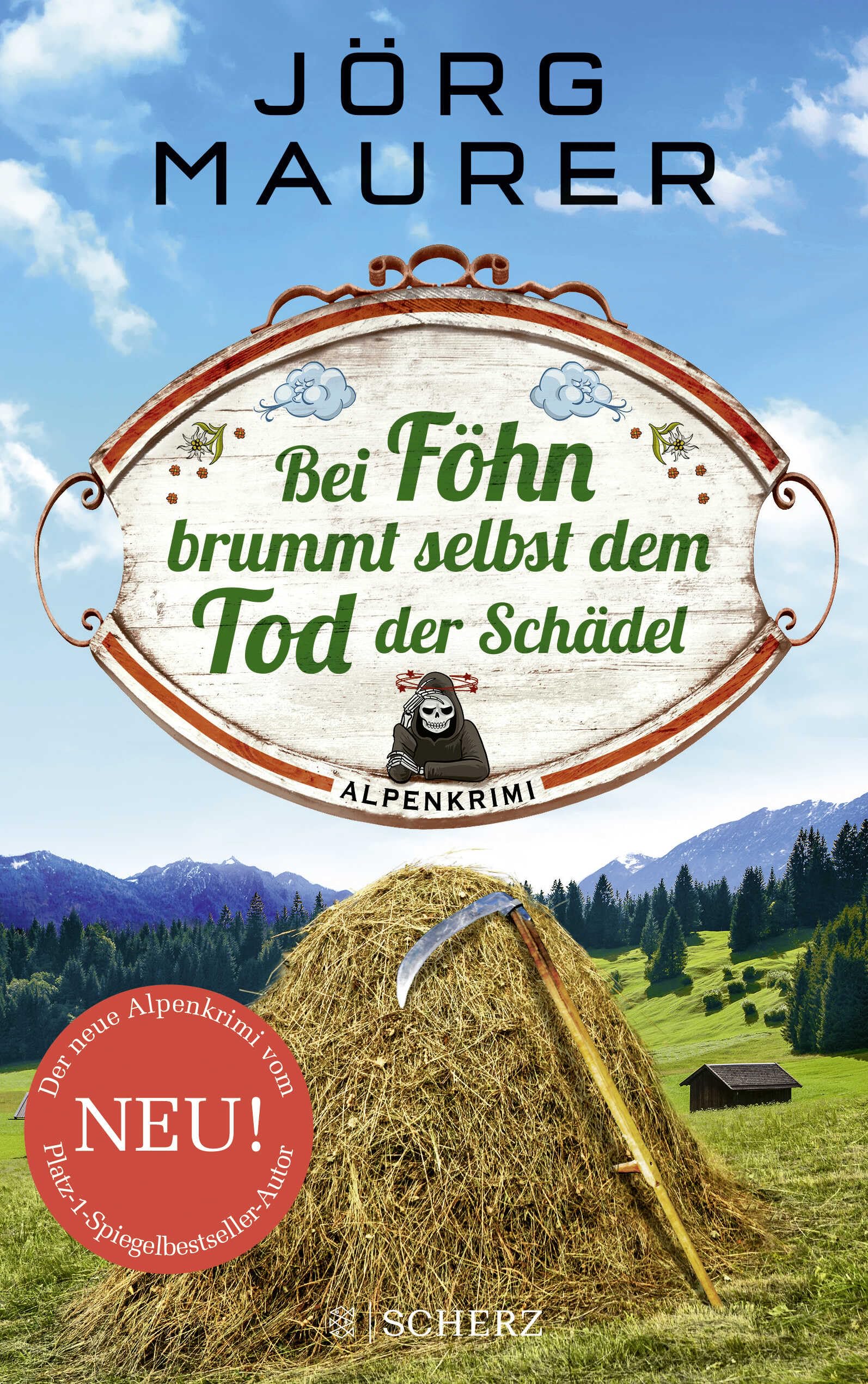 Bei Föhn brummt selbst dem Tod der Schädel Contemporary literature