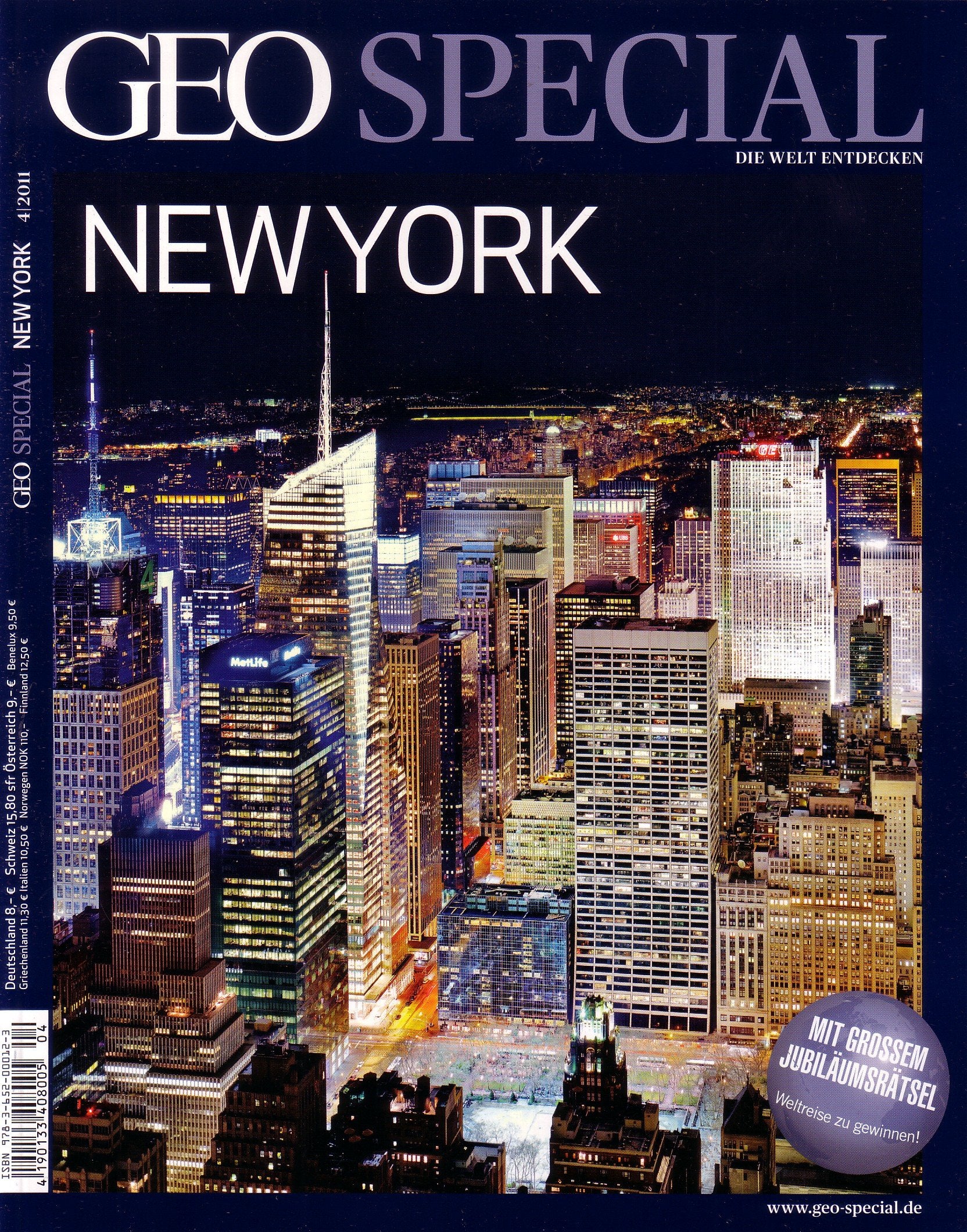 Product Image: GEO Special New York mit DVD 04/2011