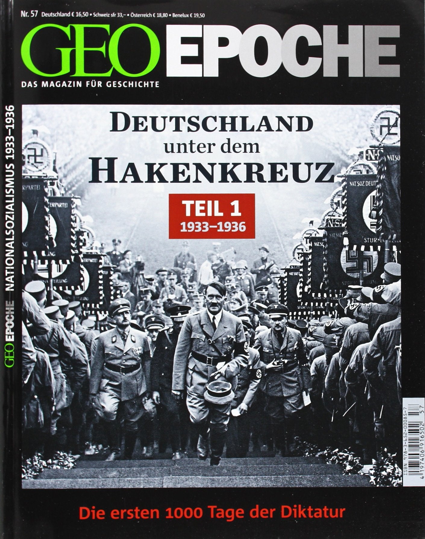 GEO Epoche (mit DVD) / GEO Epoche mit DVD 57/2012 - Deutschland unter dem Hakenkreuz Teil 1 (1933-1936): DVD: Gestapo German history