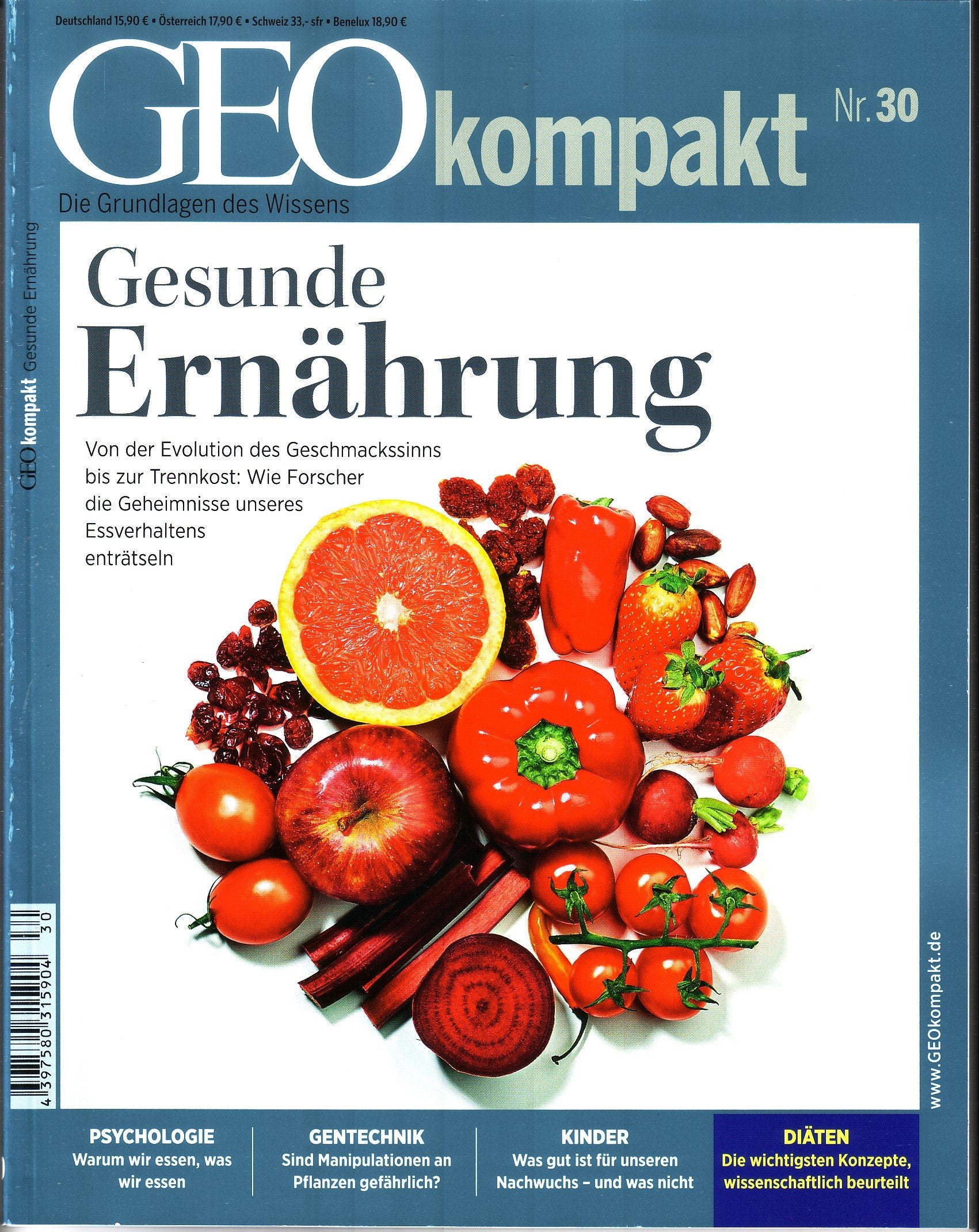 Geo Kompakt 30/2012: Gesunde Ernährung (Heft + DVD) Books