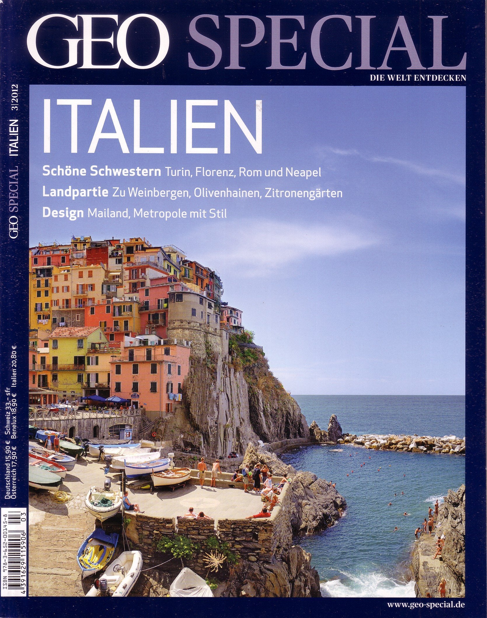 GEO Special / GEO Special mit DVD 03/2012 - Italien: DVD: Die Fahne der Freiheit Leisure, Home & Garden