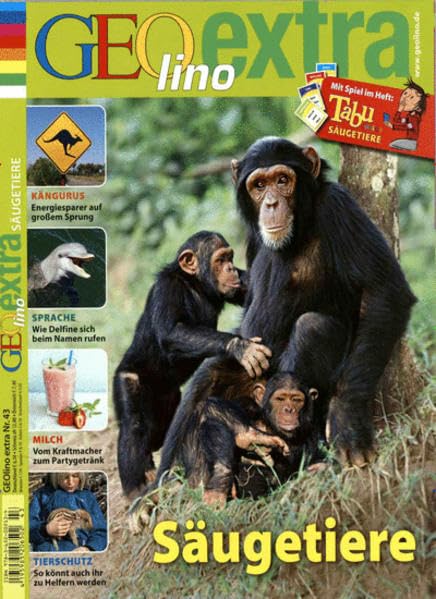 GEOlino extra Säugetiere inkl. DVD: DVD: Das Leben der Säugetiere book