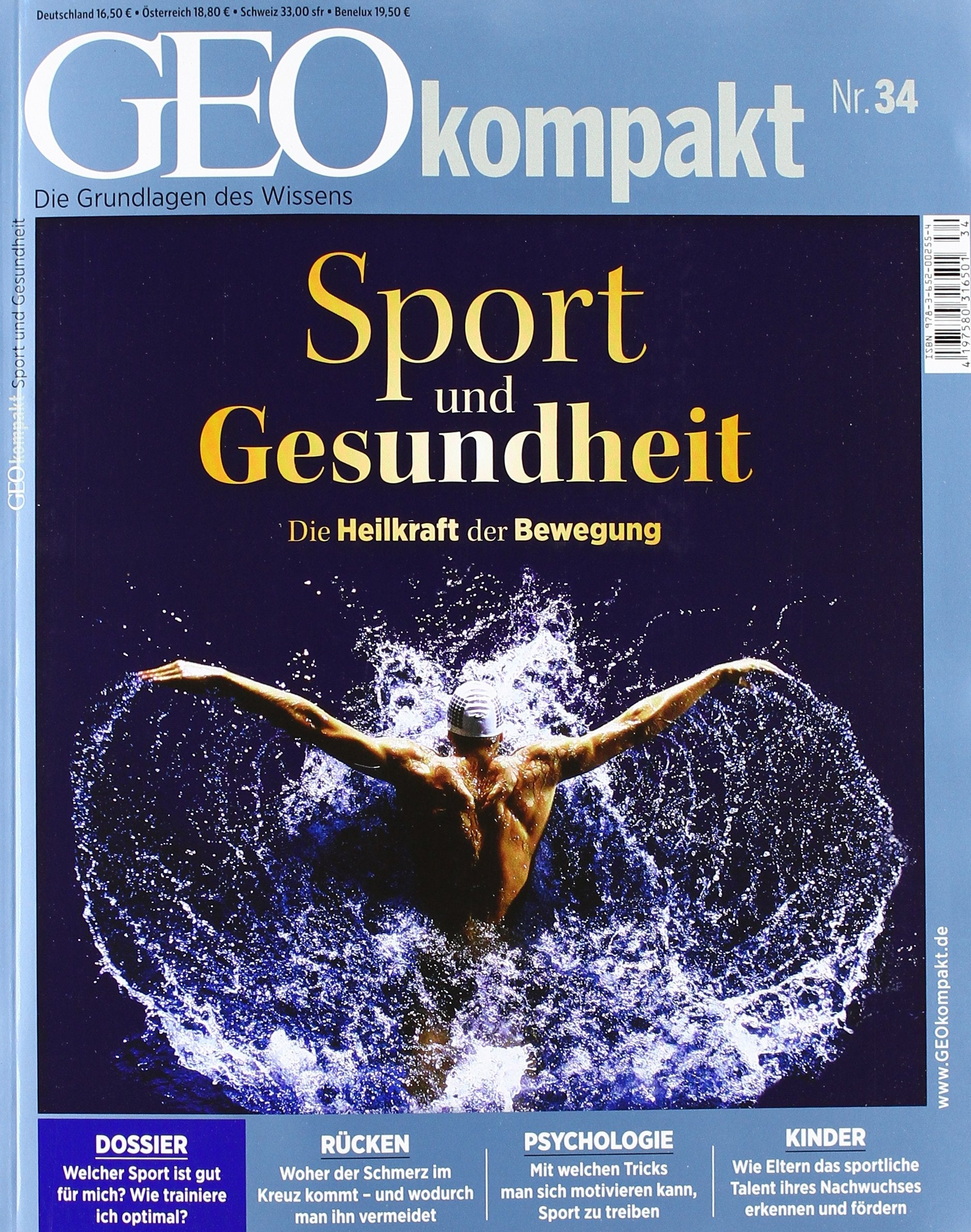 GEOkompakt / GEOkompakt mit DVD 34/2013 - Sport und Gesundheit: DVD: Training für einen starken Rücken Reference Books