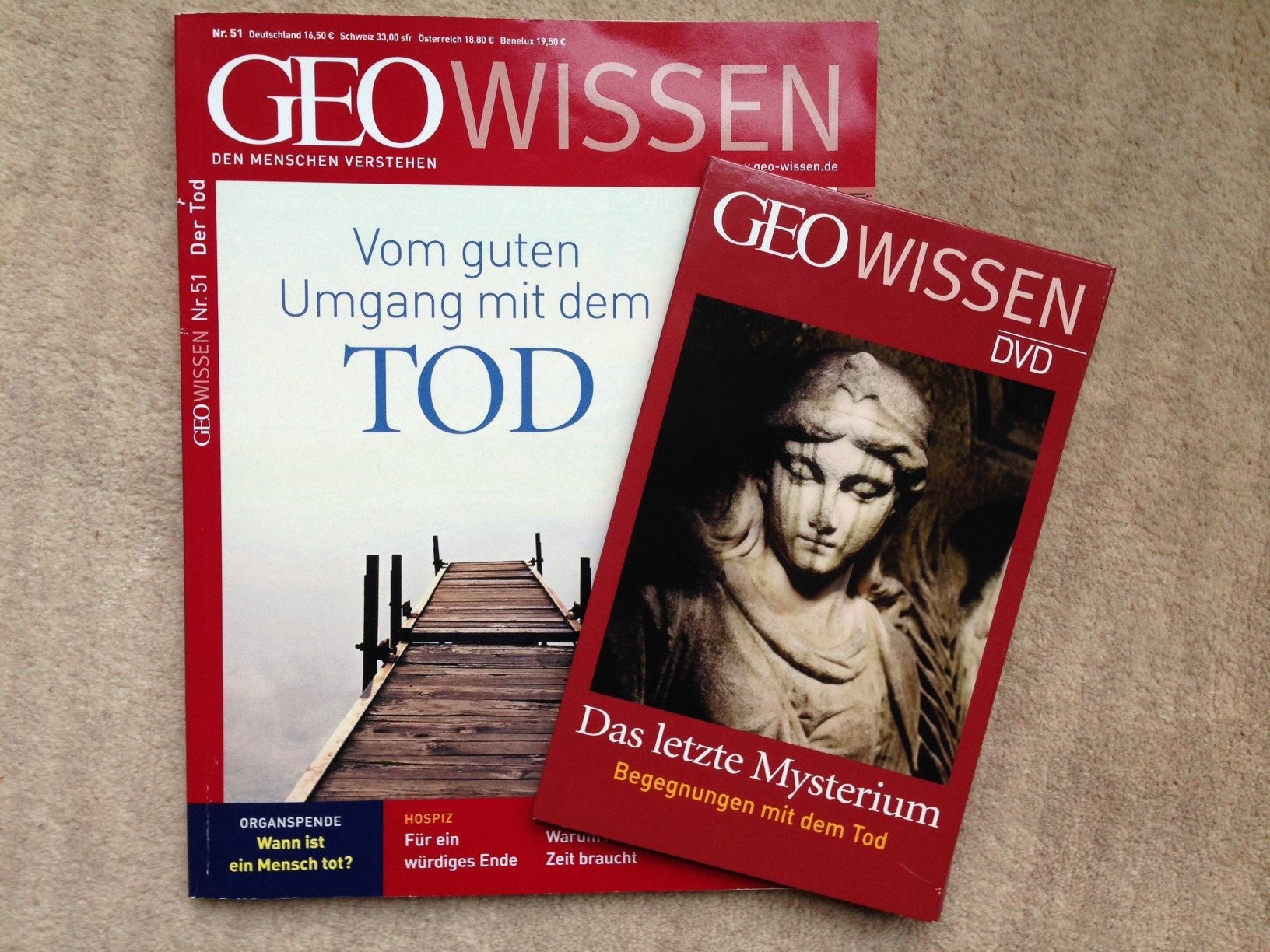 GEO Wissen Vom guten Umgang mit dem Tod inkl. DVD book