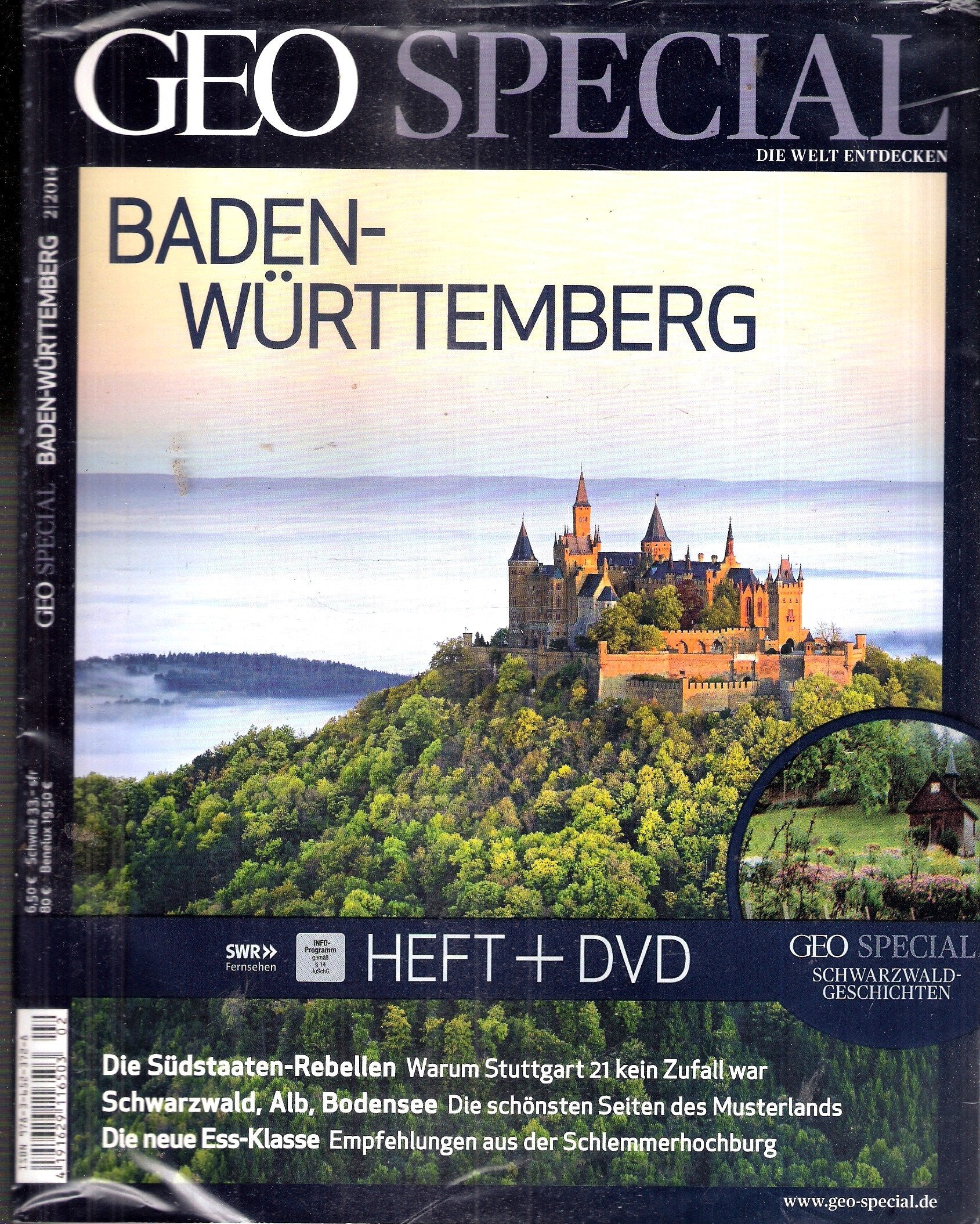 GEO Special mit DVD 02/2014 - Baden-Württemberg Leisure, Home & Garden