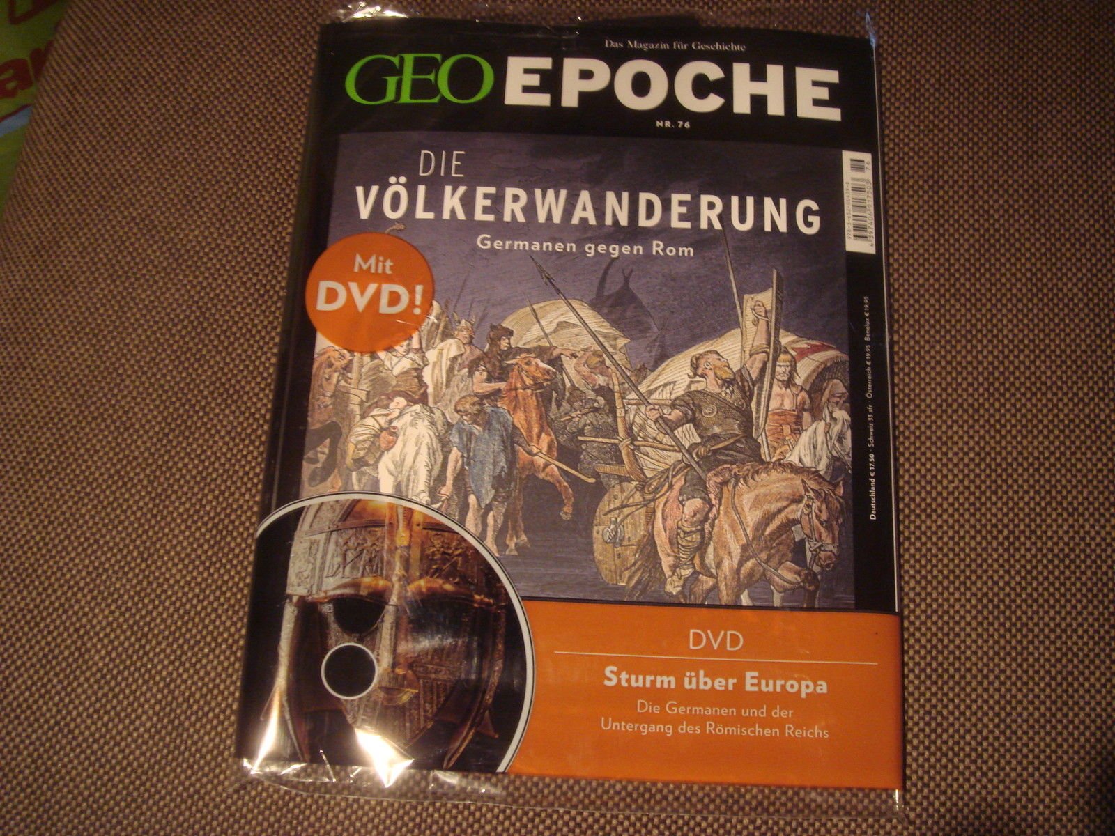 GEO Epoche (mit DVD) / GEO Epoche mit DVD 76/2015 - Die Völkerwanderung: DVD: Sturm in Europa Film, Art & Culture