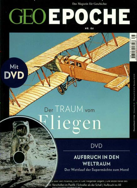 GEO Epoche mit DVD 86/2017 - Der Traum vom Fliegen Politics & History