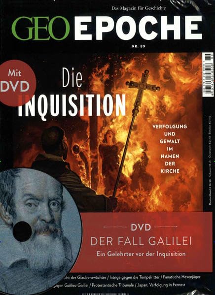 GEO Epoche mit DVD 89/2018 - Die Inquisition Natural Sciences