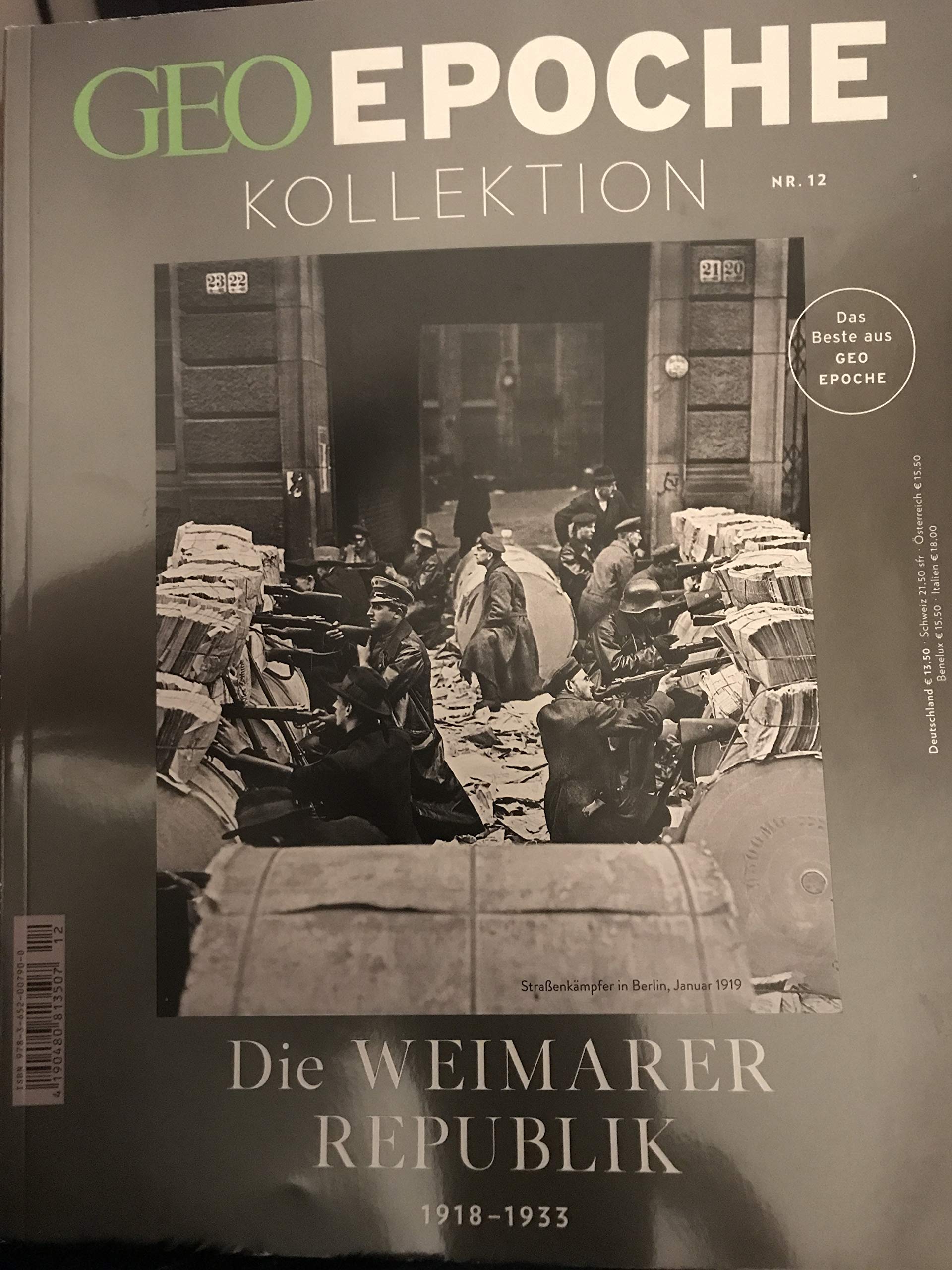 GEO Epoche Kollektion / GEO Epoche Kollektion 12/2018 - Die Weimarer Republik: 1918-1933 Natural Sciences