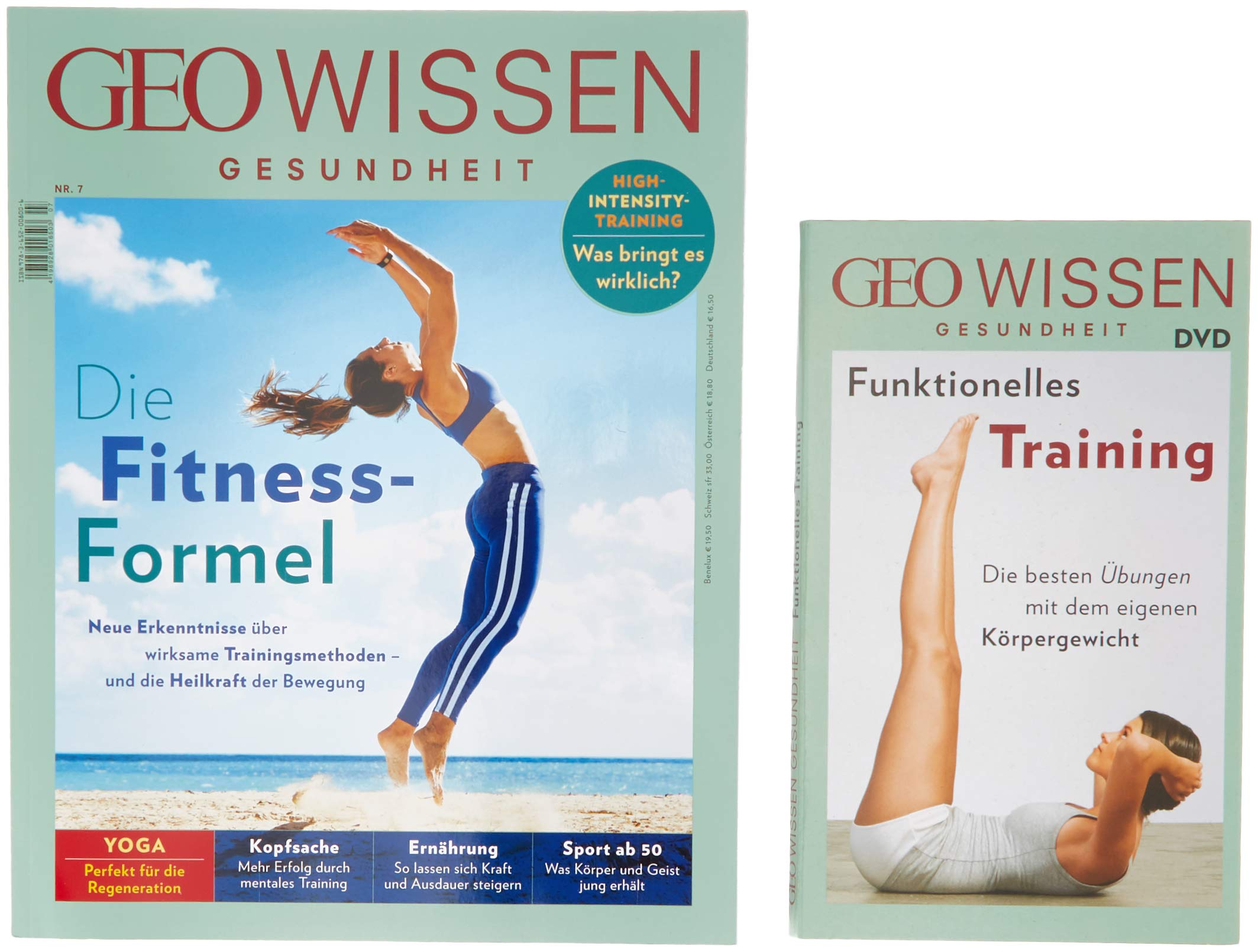 GEO Wissen Gesundheit 07 (2018) mit DVD. Die Fitnes-Formel Medicine