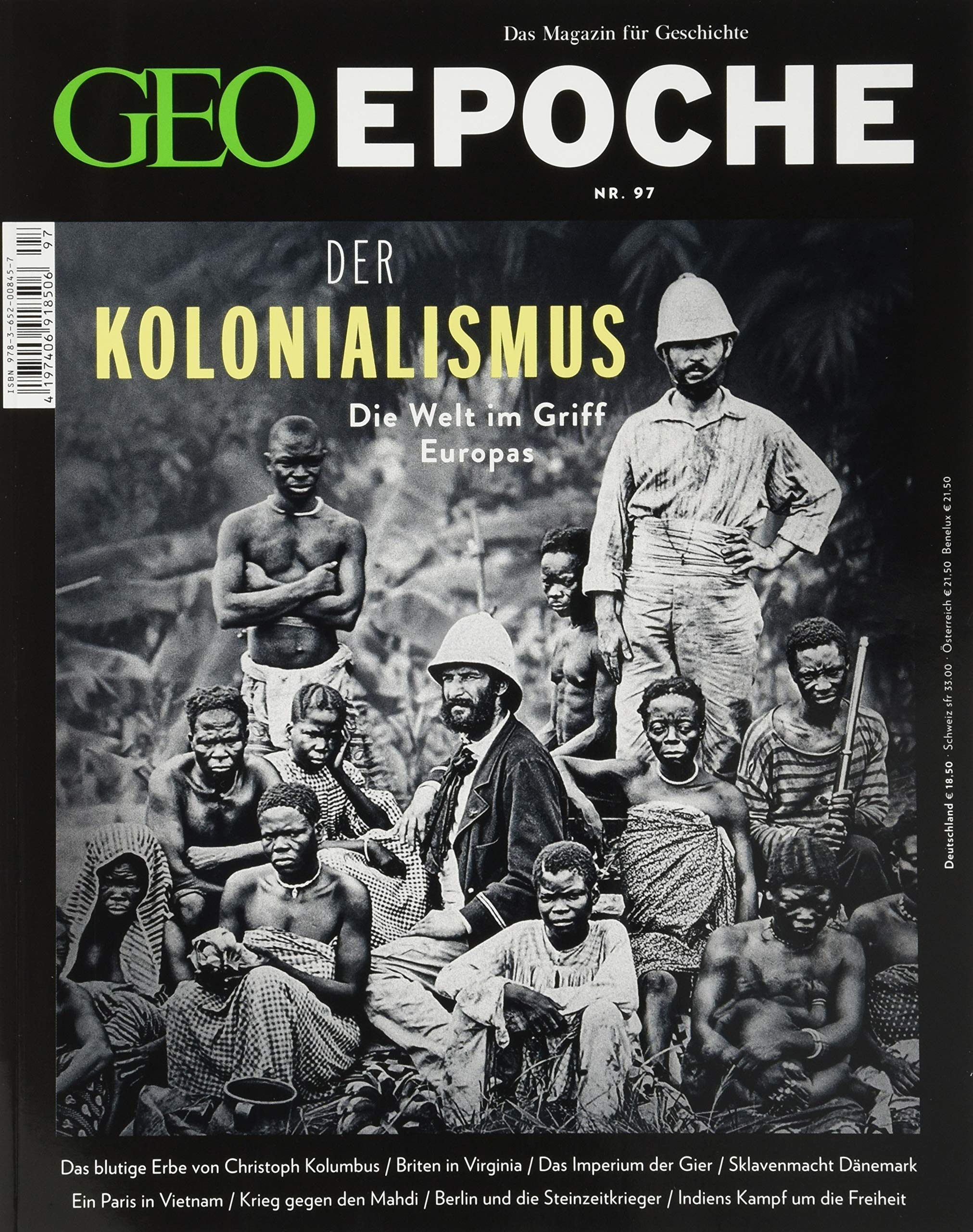 GEO Epoche mit DVD 97/2019 - Der Kolonialismus Natural Sciences