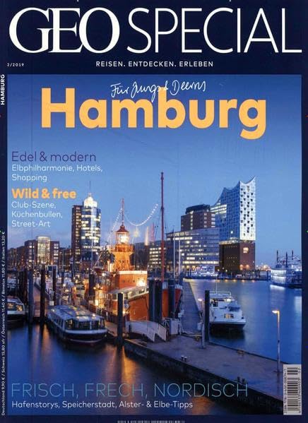 GEO SPECIAL mit DVD 02/2019: DVD: Elbphilharmonie und Hafen: Hamburg-Geschichte(n) im Zeitraffer Leisure, Home & Garden