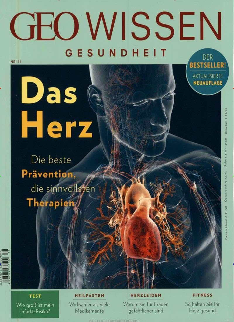 GEO Wissen Gesundheit 11/19 - Das Herz Medicine