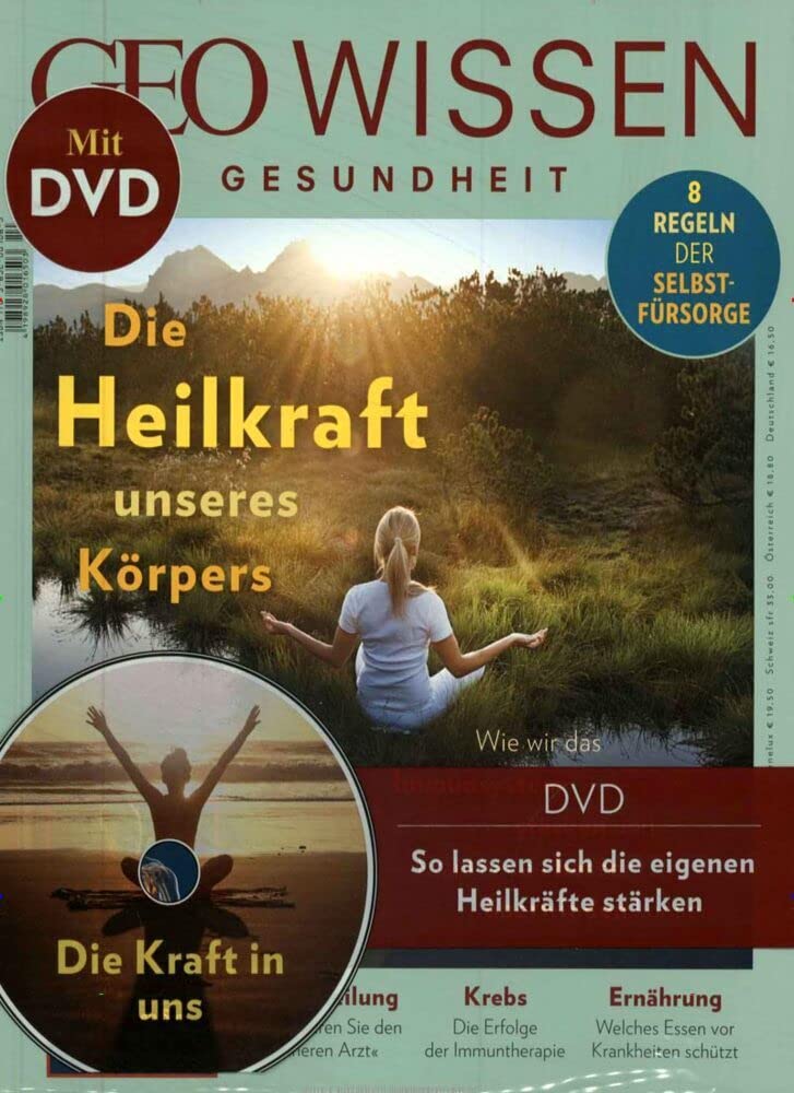 GEO Wissen Gesundheit mit DVD 10/19 - Die Heilkraft unseres Körpers book