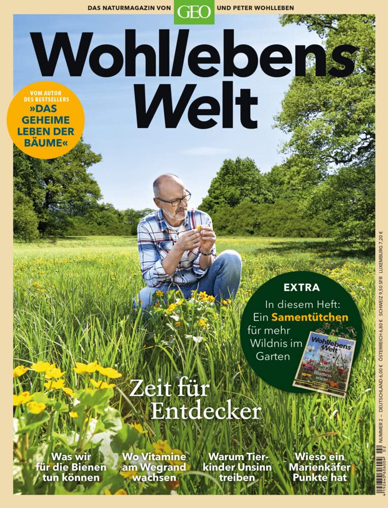 Wohllebens Welt / Wohllebens Welt 2/2019 - Zeit für Entdecker: Das Naturmagazin von GEO und Peter Wohlleben (Wohllebens Welt: Das Naturmagazin von GEO und Peter Wohlleben) Leisure, Home & Garden