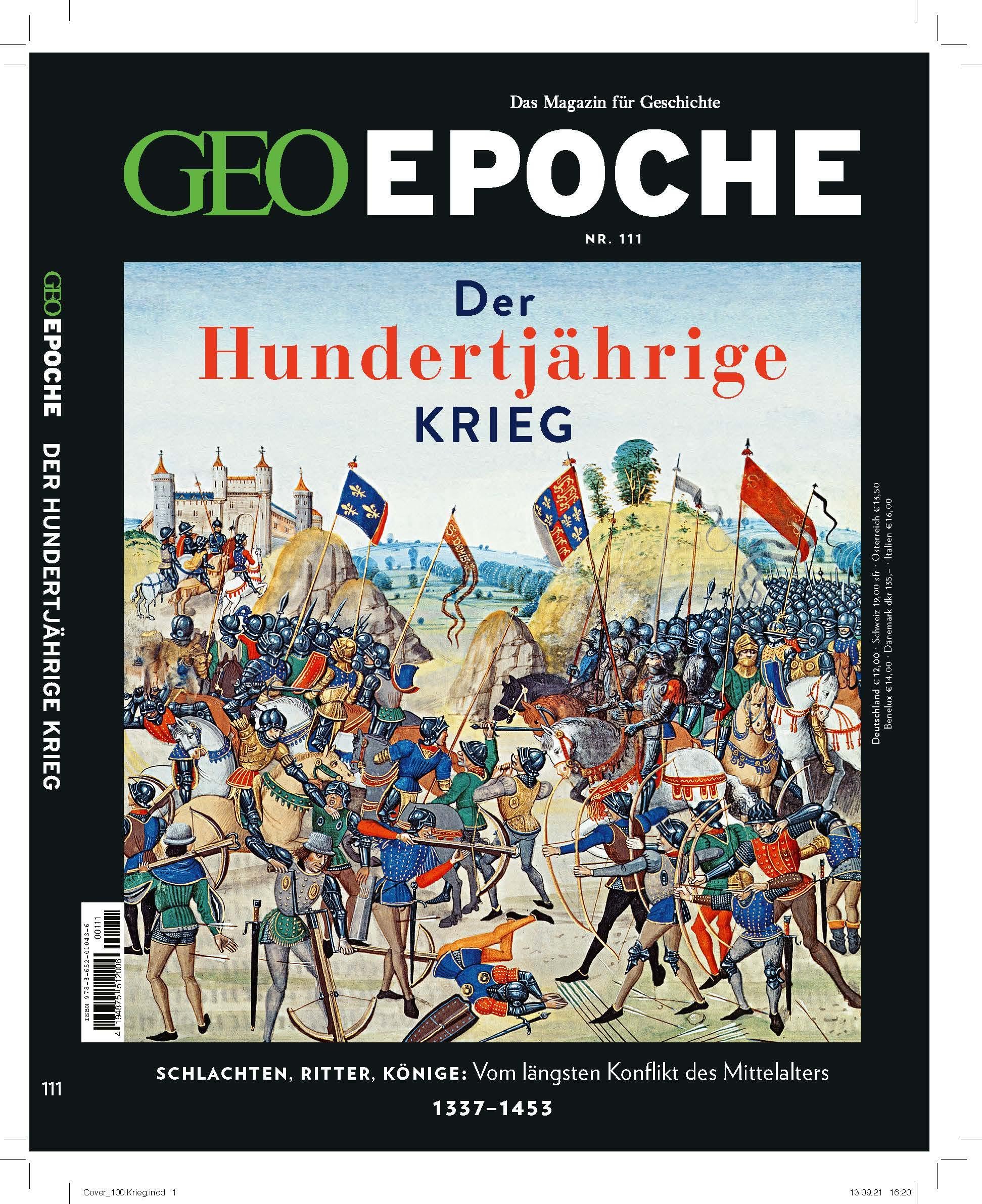 GEO Epoche mit DVD 111/2021 - Der Hundertjährige Krieg Natural Sciences