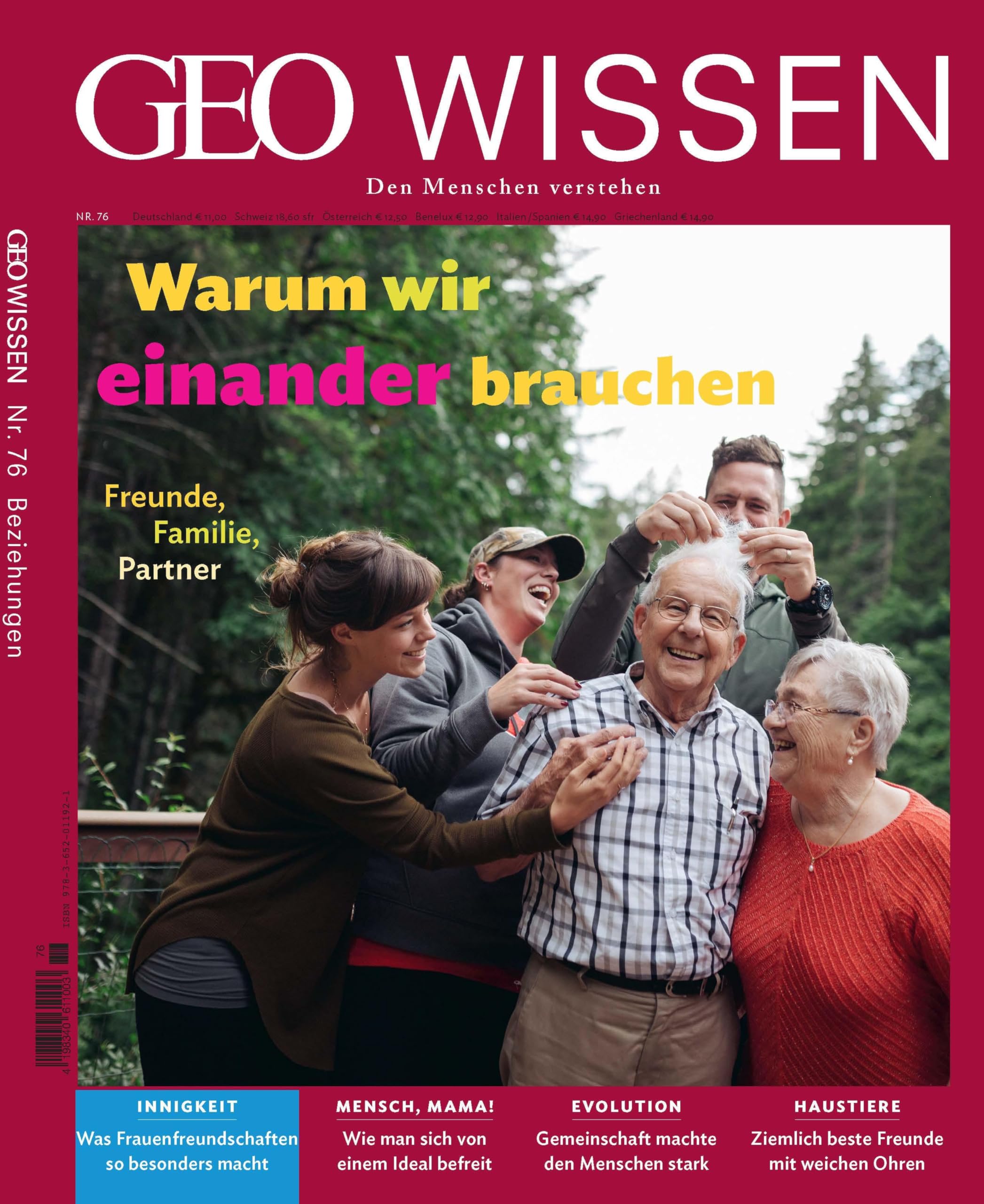 GEO Wissen / GEO Wissen 76/2022 - Warum wir einander brauchen Health, Nutrition & Fitness