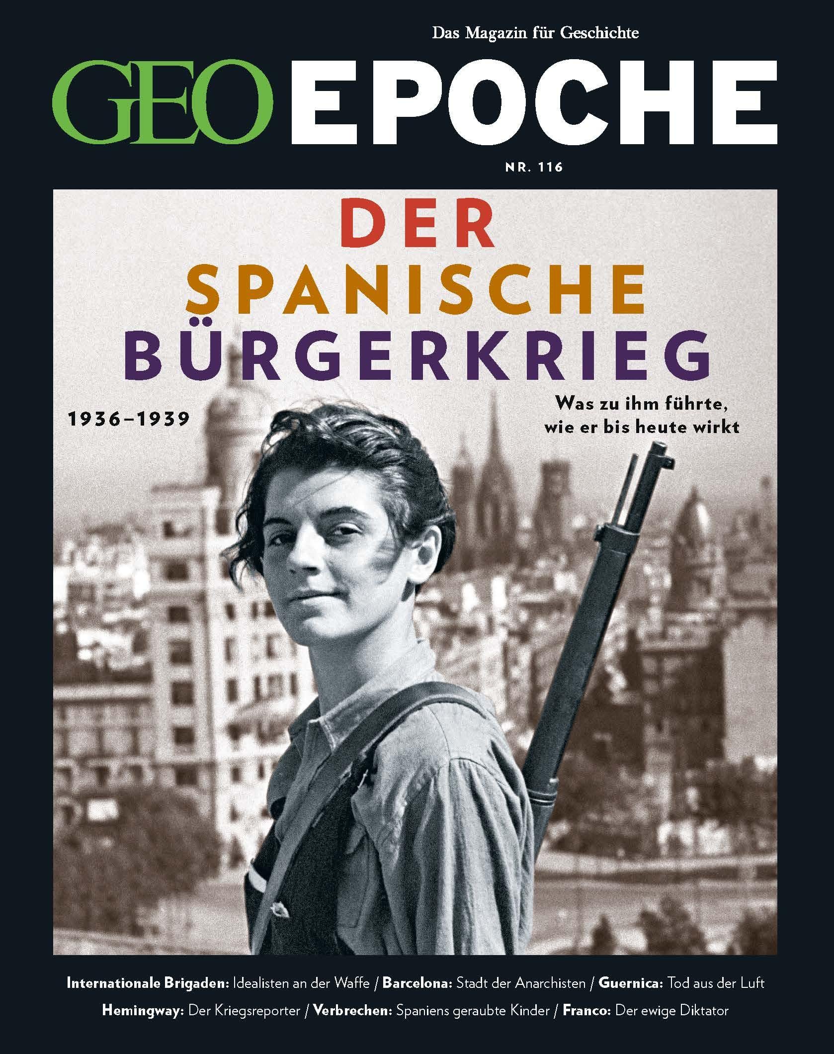 GEO Epoche 116/2022 - Der Spanische Bürgerkrieg Natural Sciences