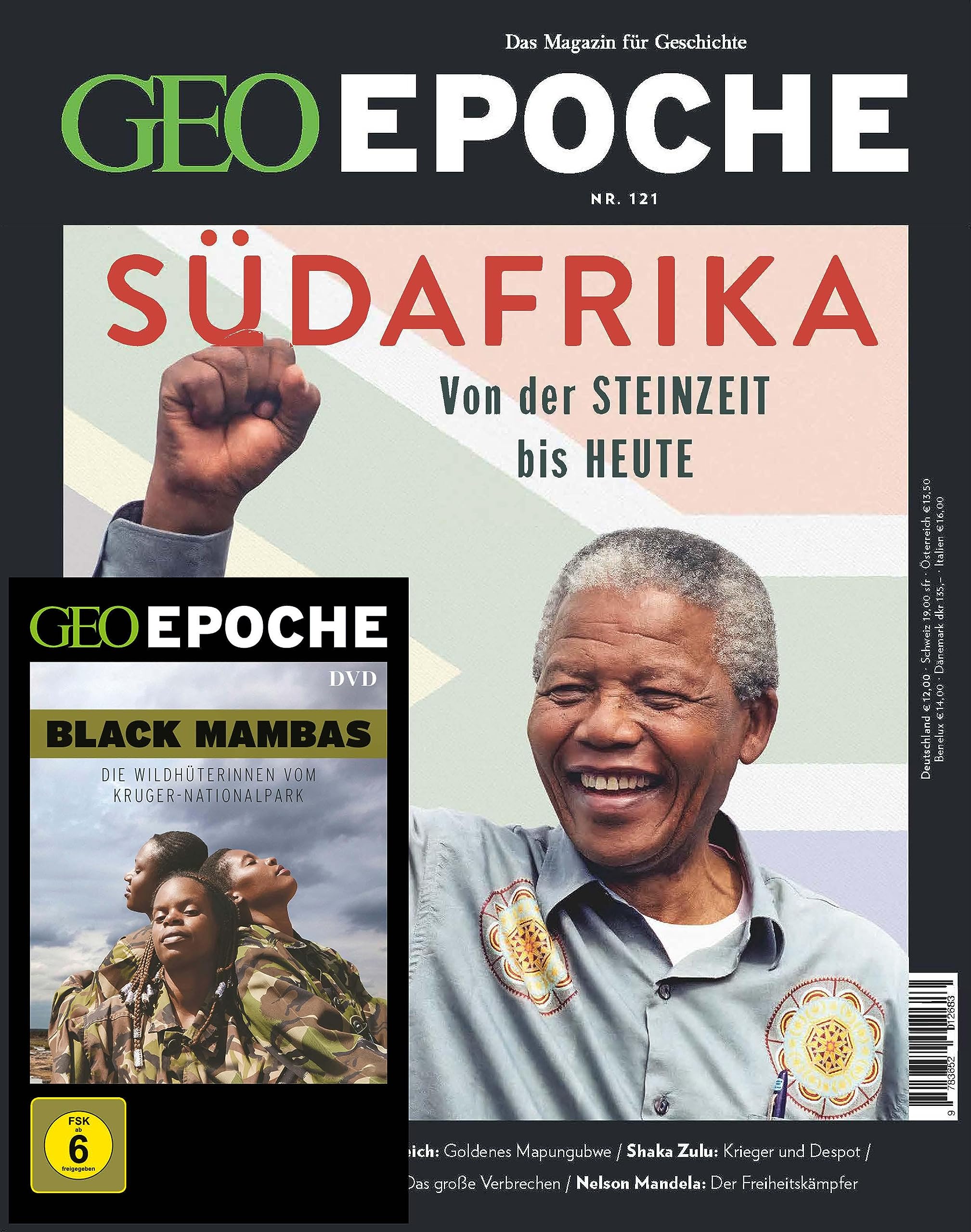 GEO Epoche (mit DVD) / GEO Epoche mit DVD 121/2023 - Südafrika: Das Magazin für Geschichte Natural Sciences