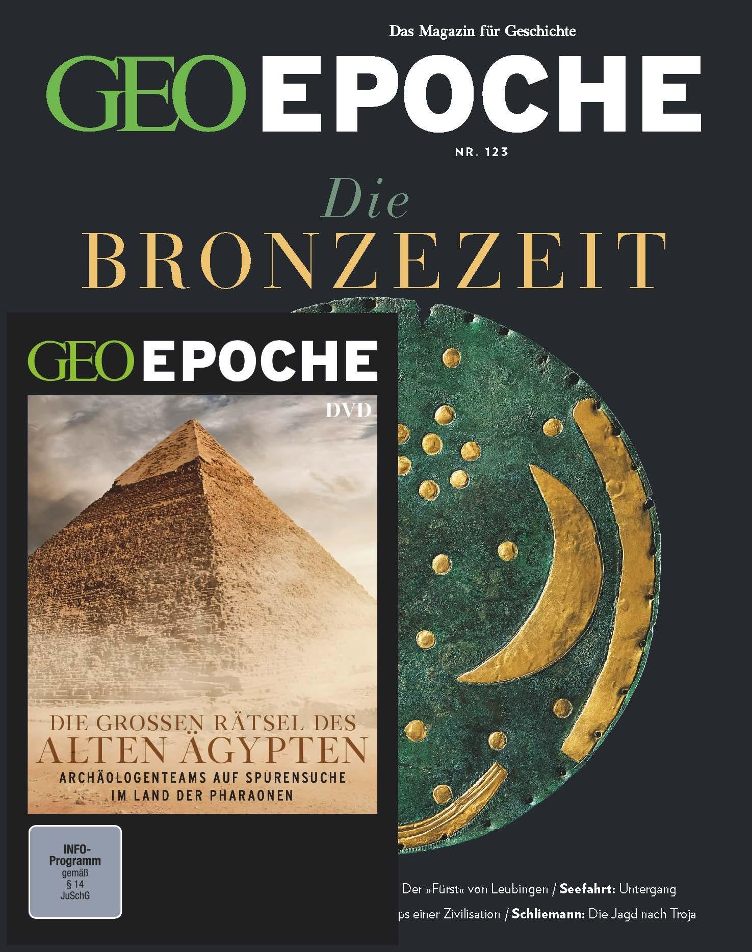 GEO Epoche (mit DVD) / GEO Epoche mit DVD 123/2023 - Die Bronzezeit: Das Magazin für Geschichte Natural Sciences