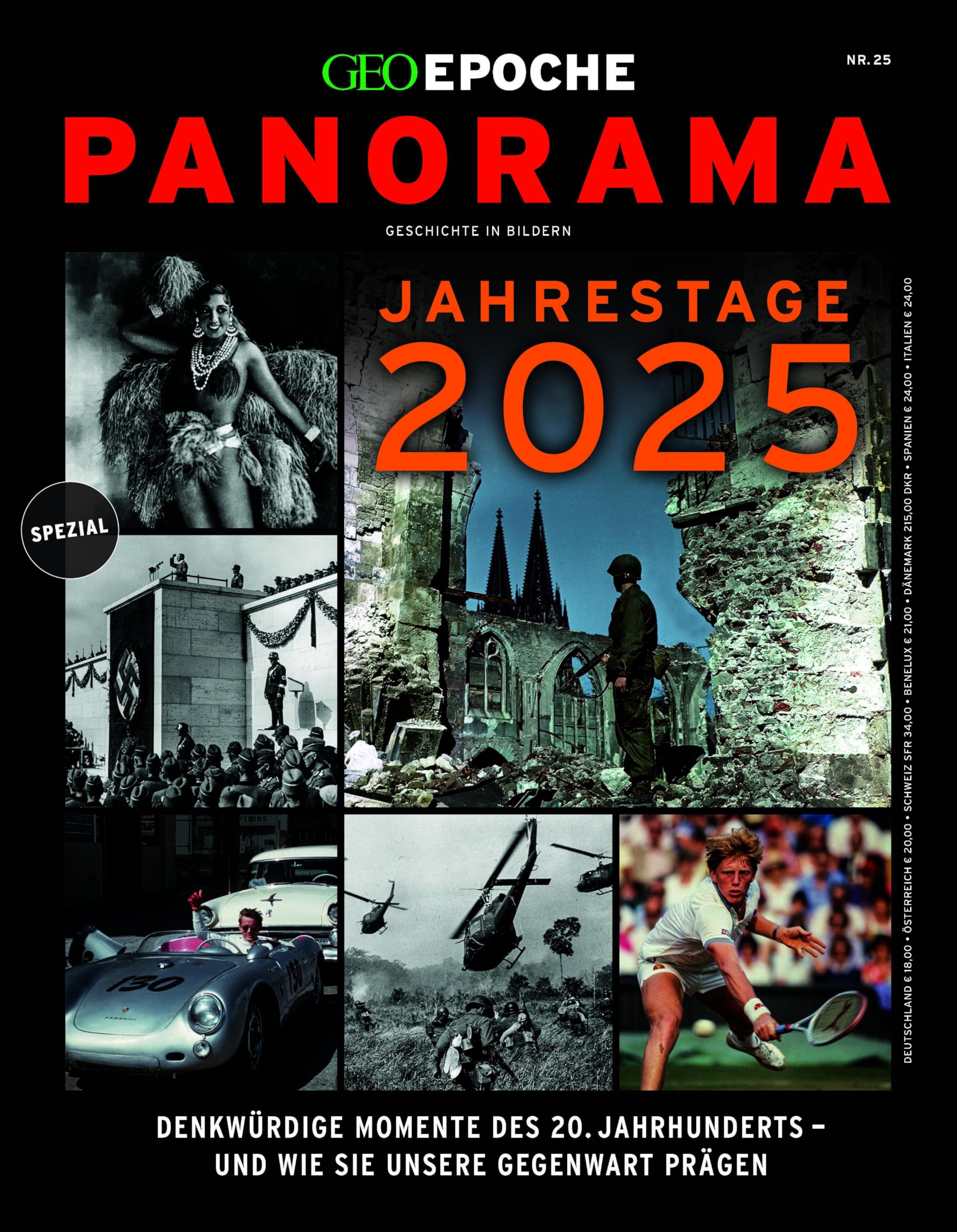 GEO Epoche PANORAMA 25/2024 Jahrestage 2025 Politics & History