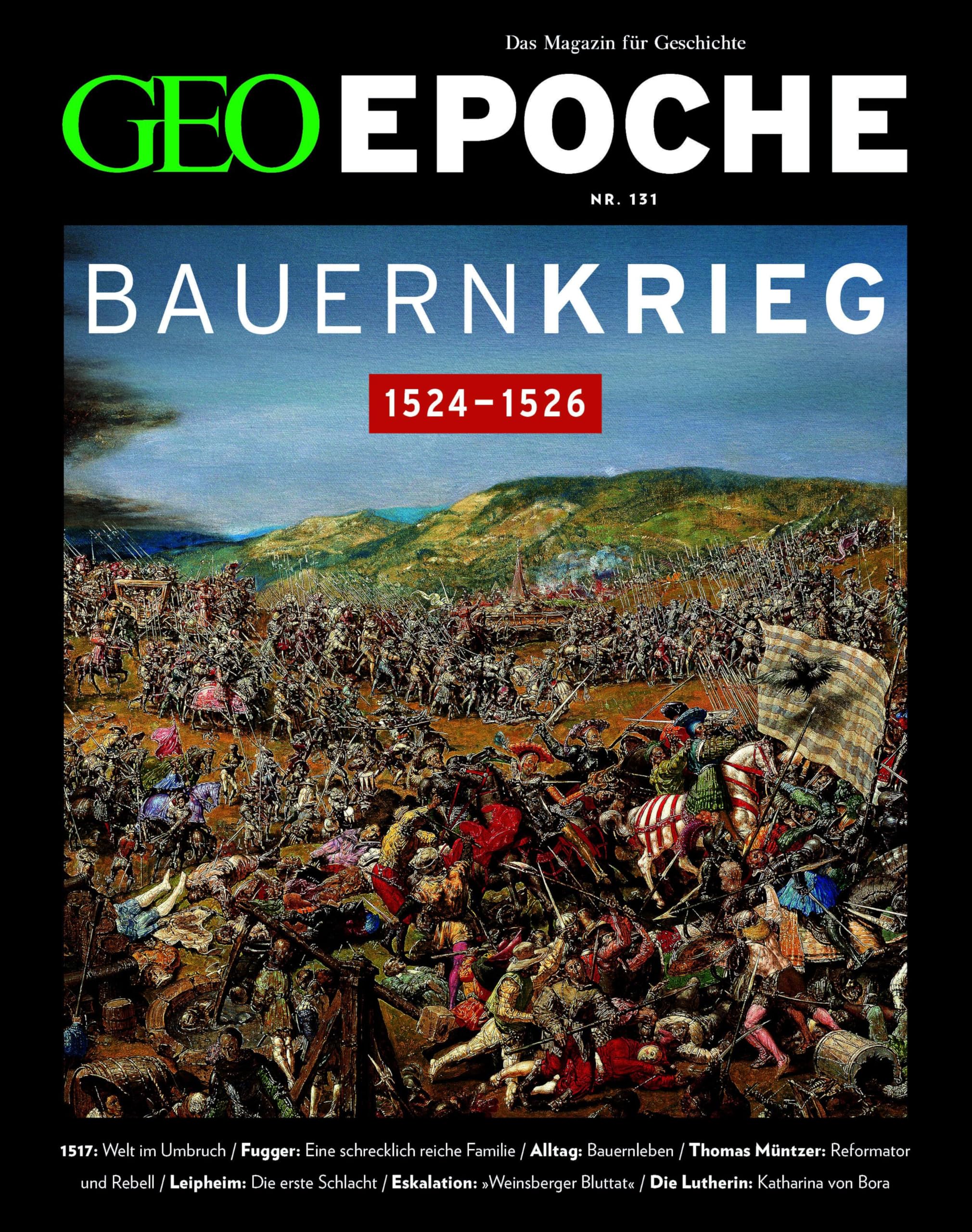 GEO Epoche 131/2025 - Der Bauernkrieg Natural Sciences