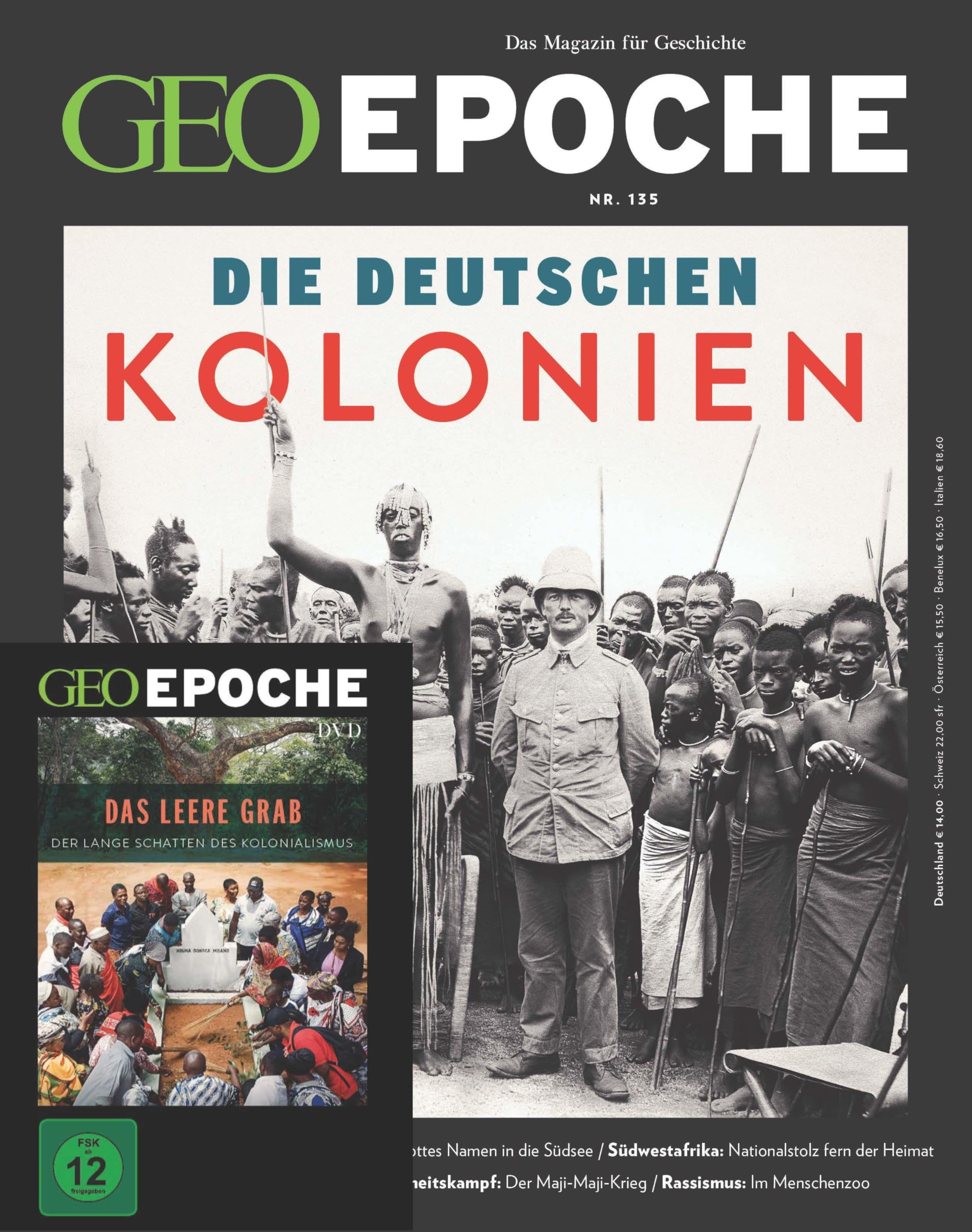 GEO Epoche DVD 135/2025 - Die Deutschen Kolonien Natural Sciences
