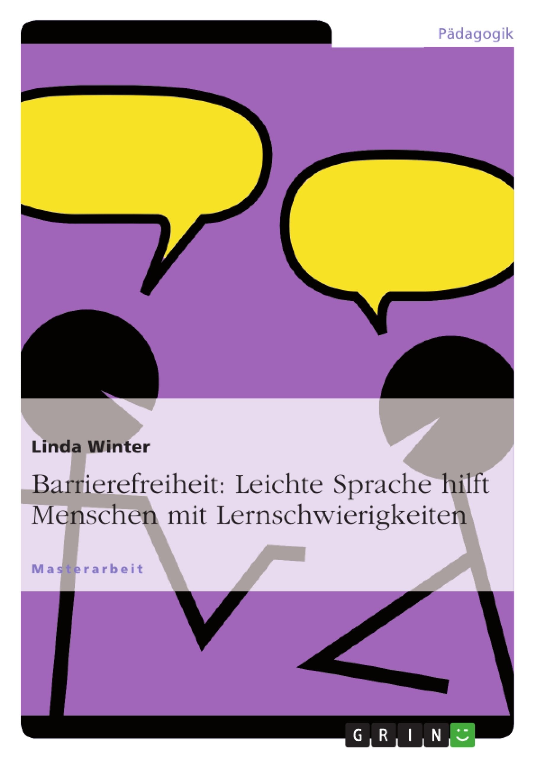 Barrierefreiheit: Leichte Sprache hilft Menschen mit Lernschwierigkeiten Education & Training
