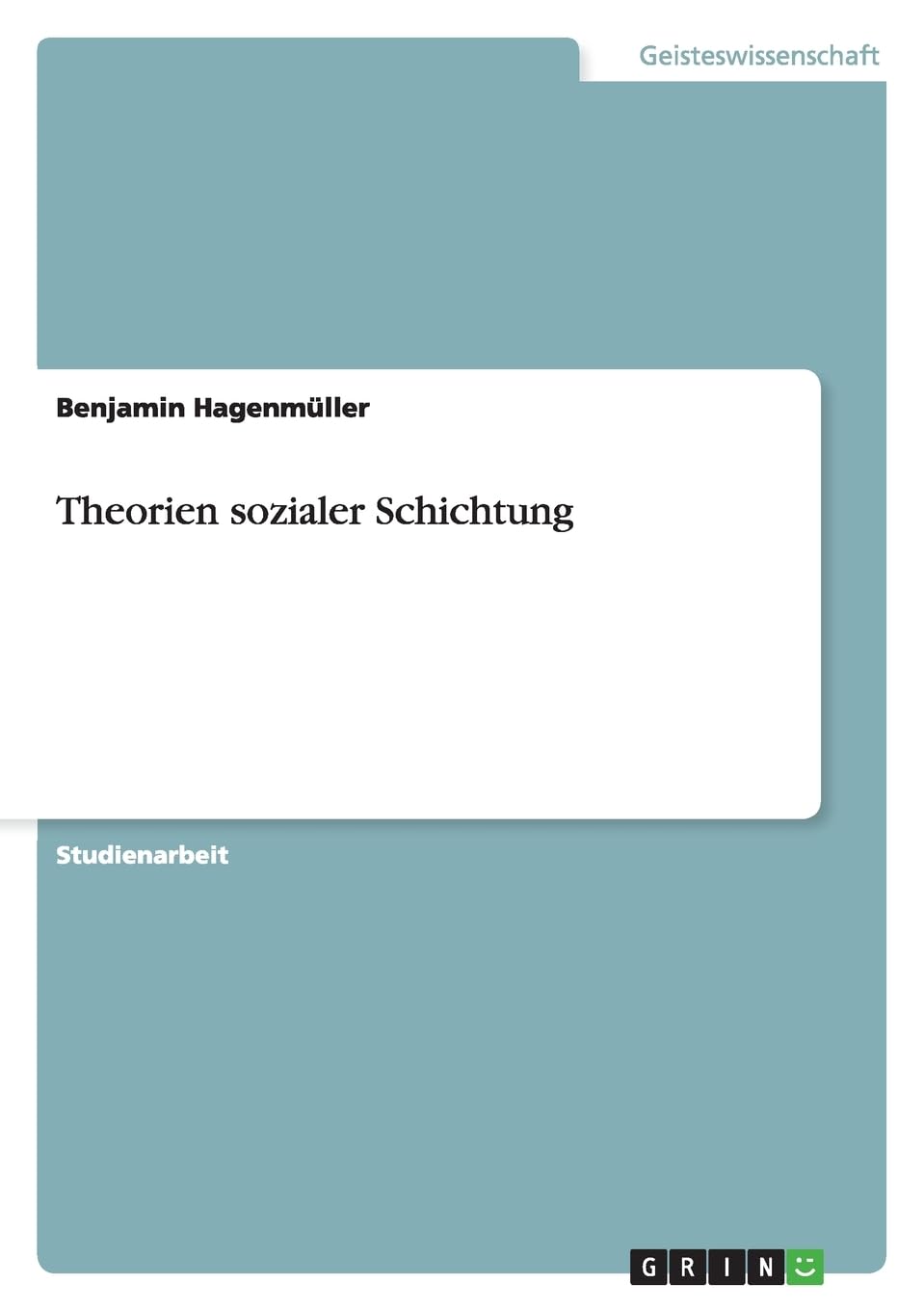 Theorien sozialer Schichtung Education & Training