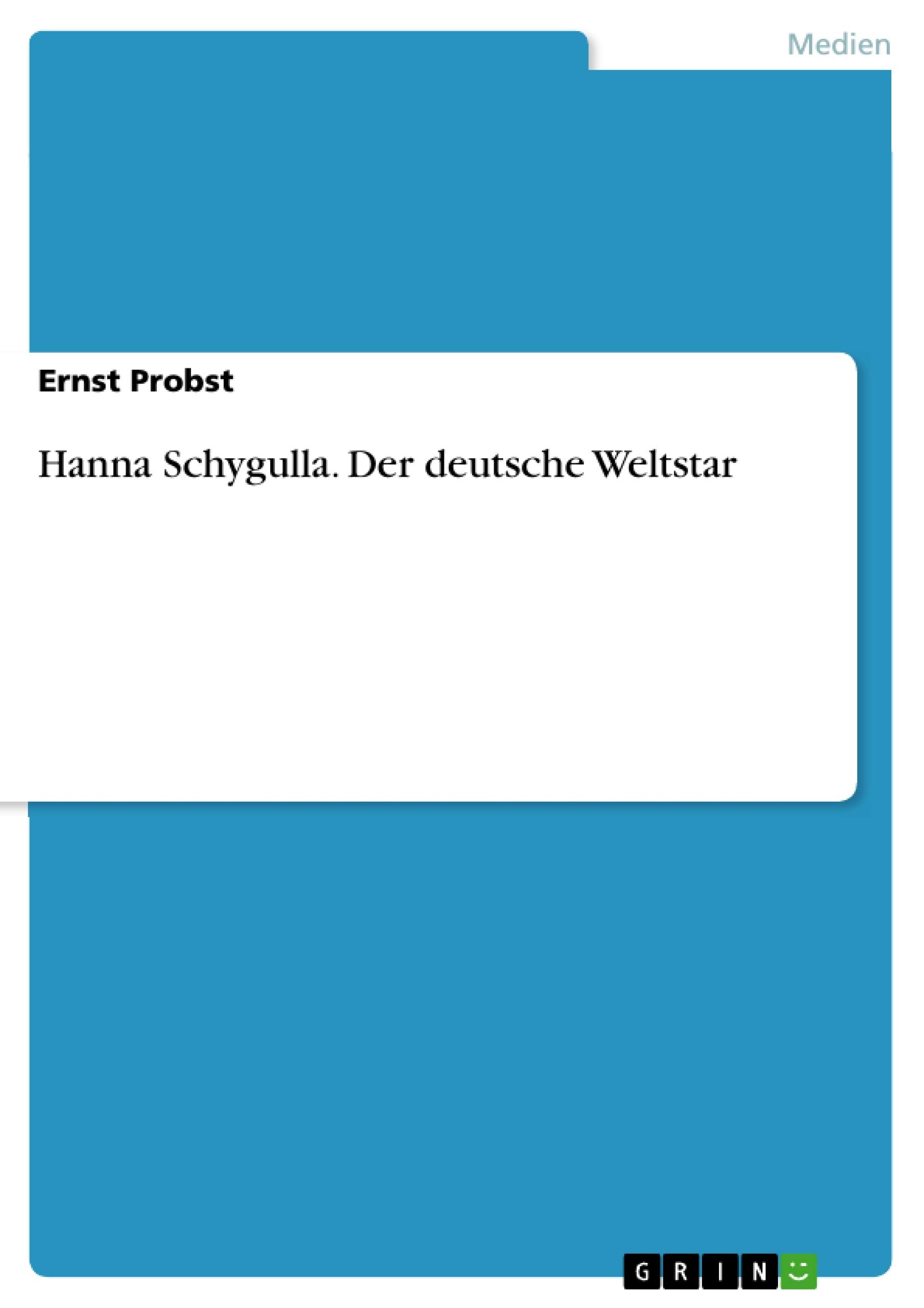 Hanna Schygulla. Der deutsche Weltstar Film, Art & Culture