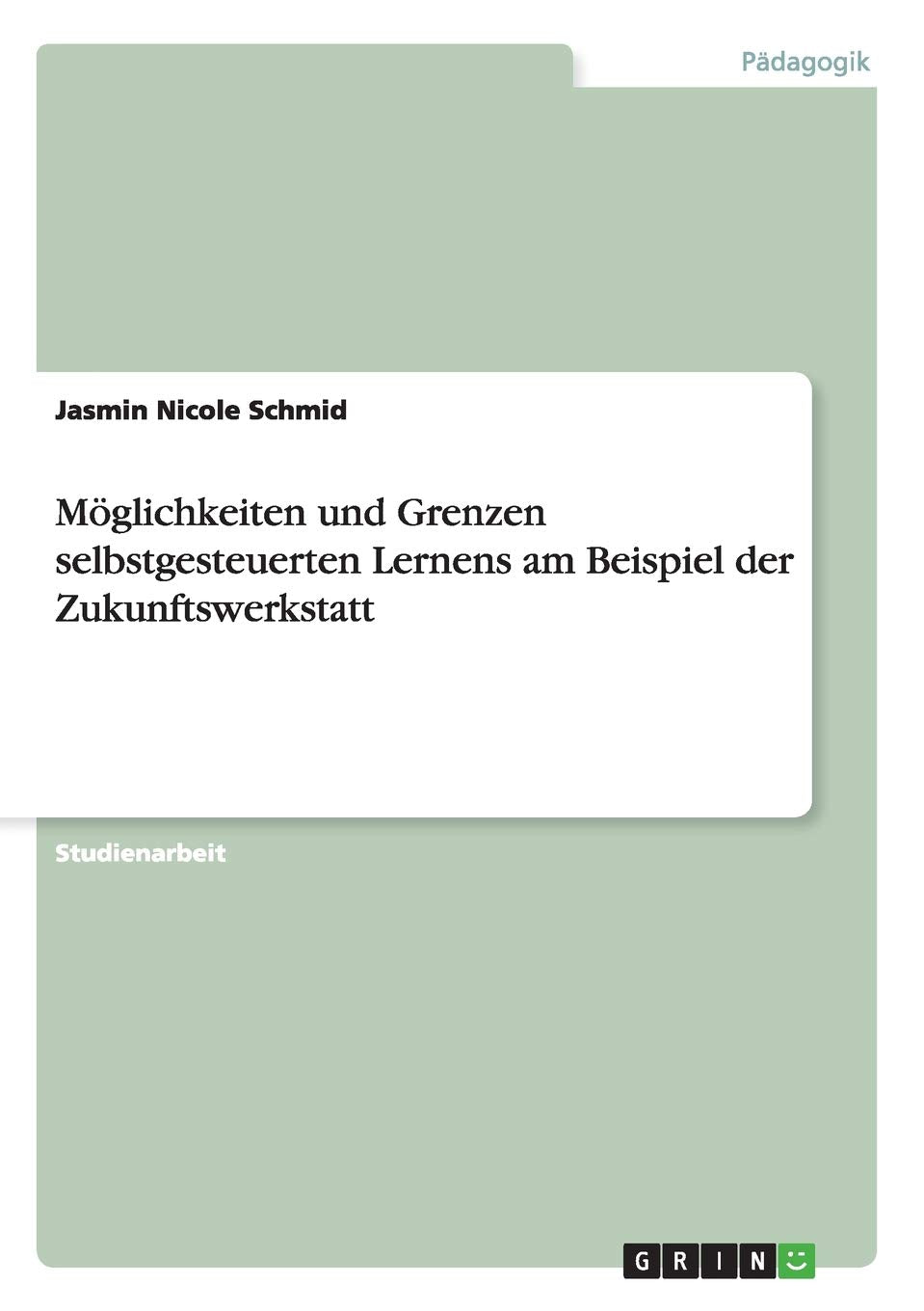 Möglichkeiten und Grenzen selbstgesteuerten Lernens am Beispiel der Zukunftswerkstatt Study Guides