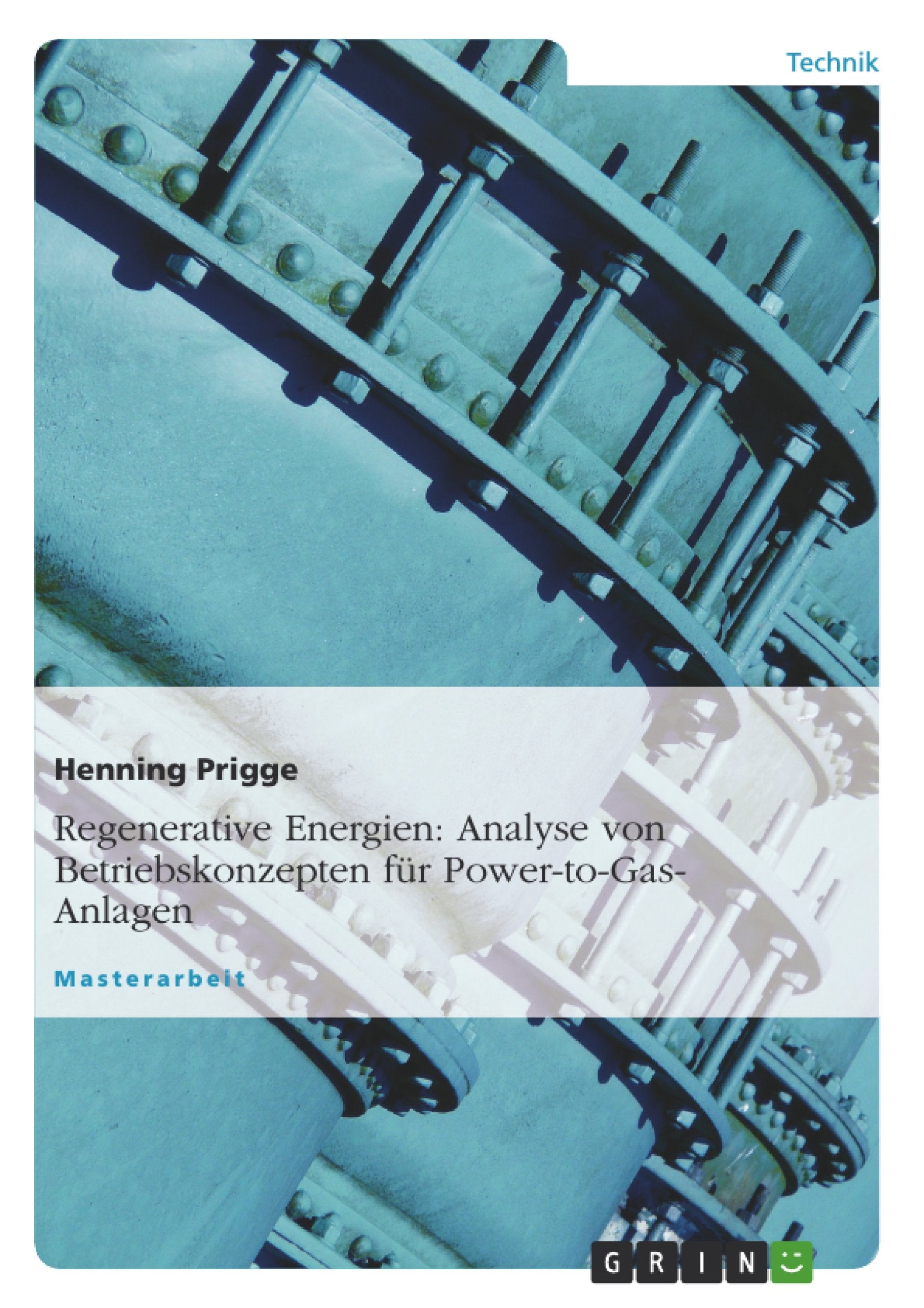 Regenerative Energien: Analyse von Betriebskonzepten für Power-to-Gas-Anlagen Business & Technology