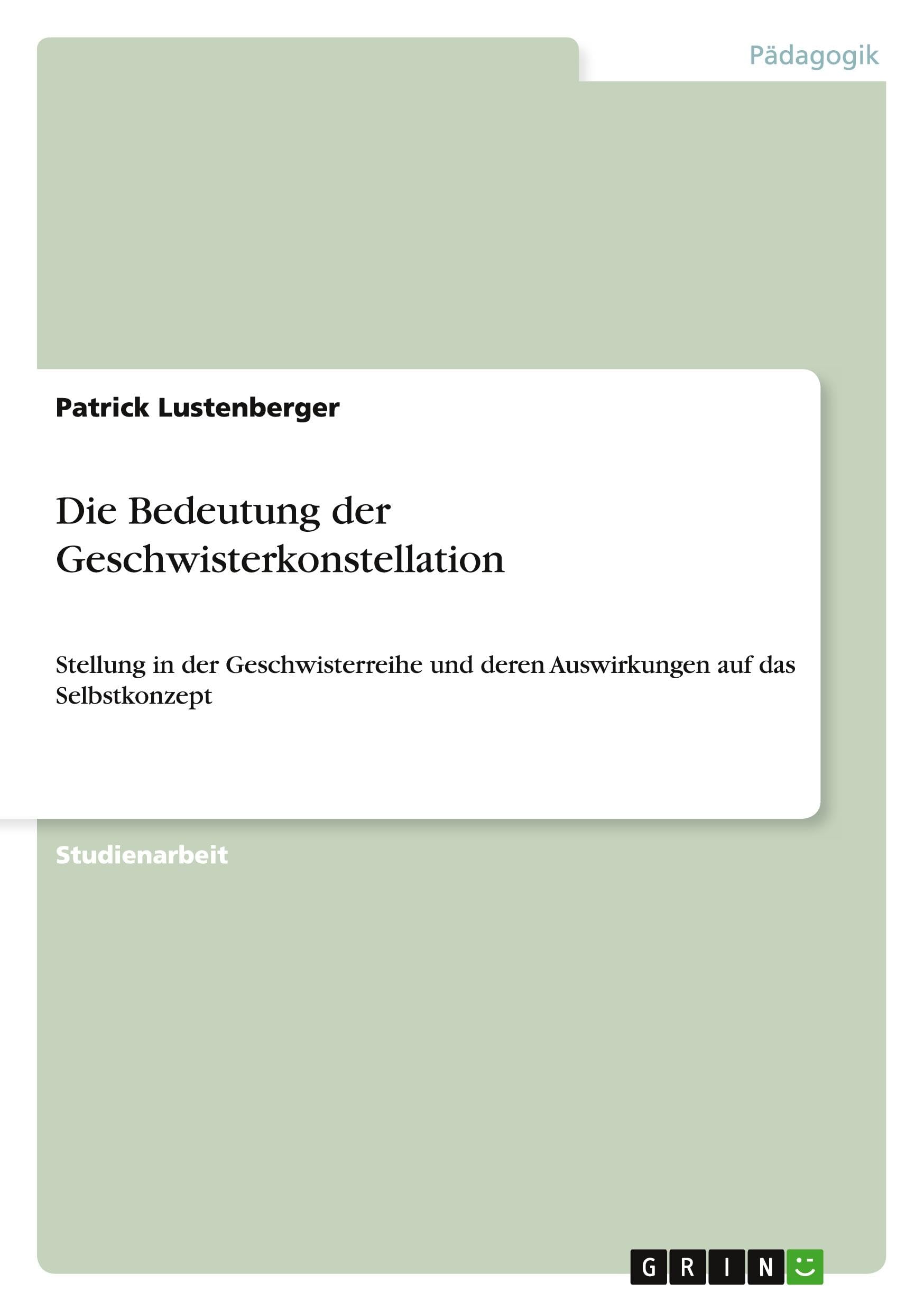 Die Bedeutung der Geschwisterkonstellation Learning & Reference
