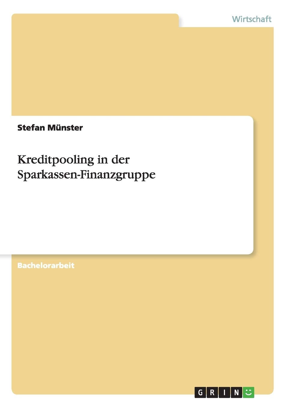Kreditpooling in der Sparkassen-Finanzgruppe Law