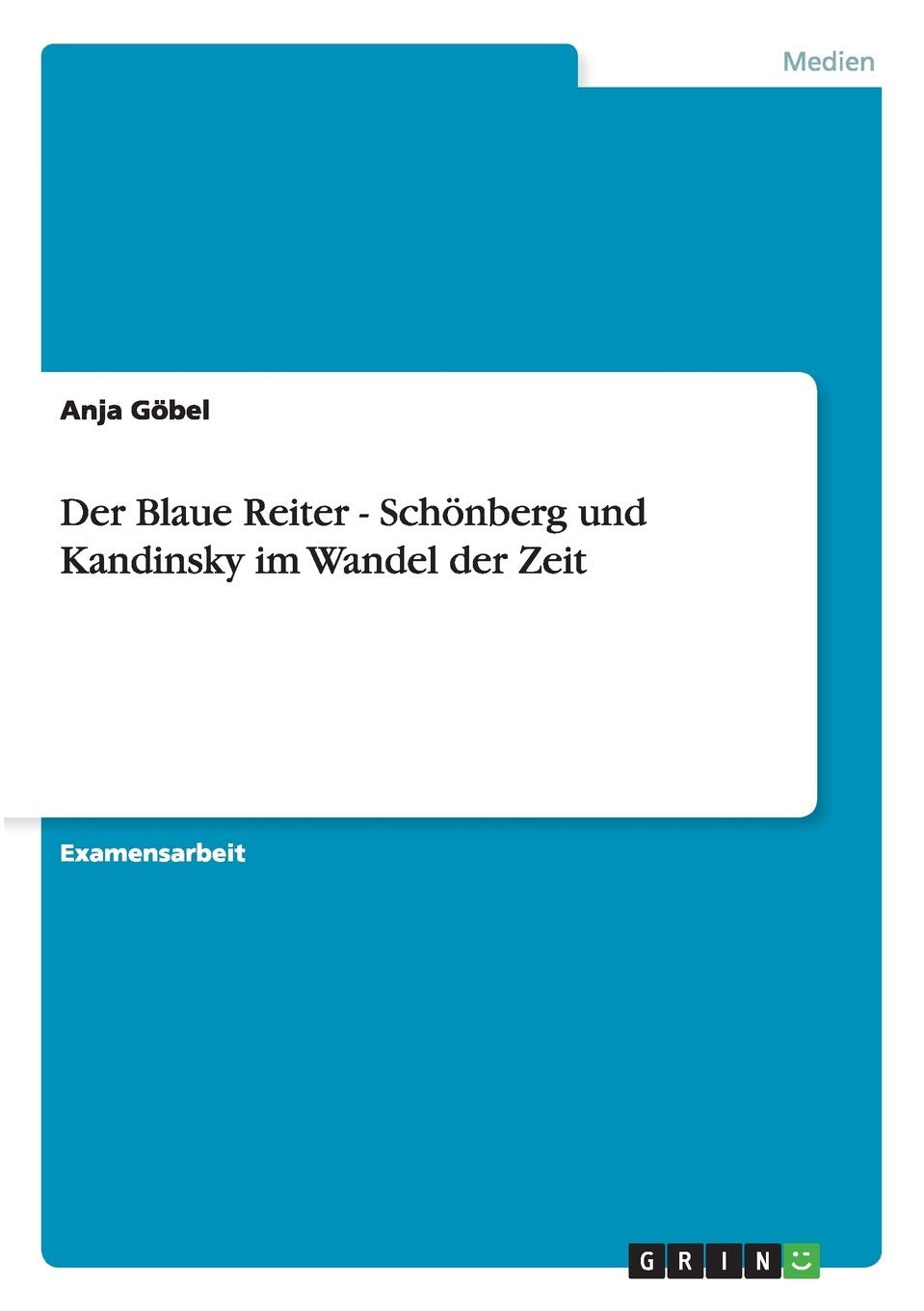 Der Blaue Reiter - Schönberg und Kandinsky im Wandel der Zeit Arts & Music