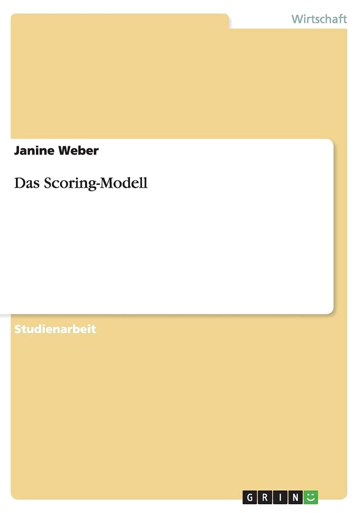 Das Scoring-Modell Law